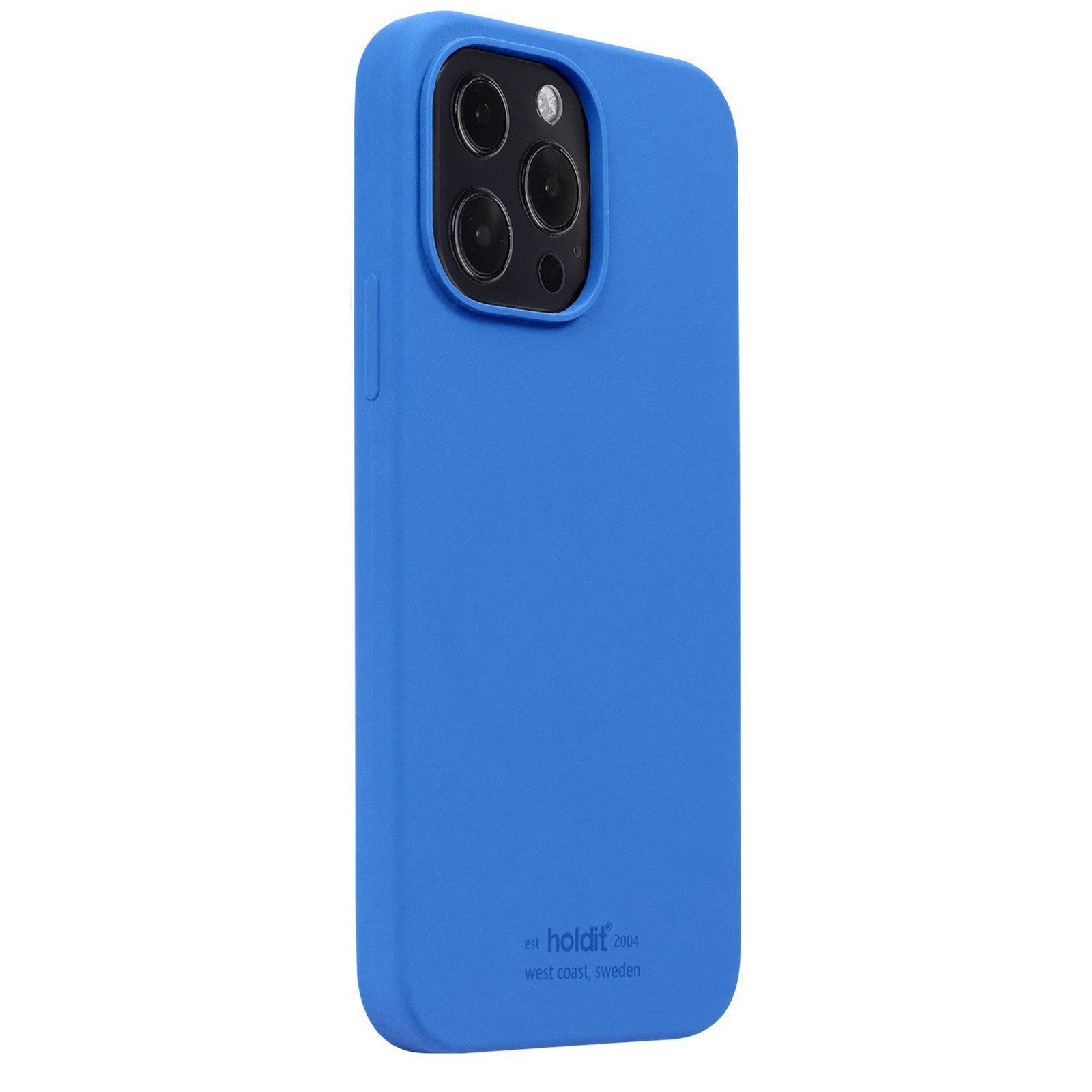 Siliconen hoesje Apple iPhone 13 Pro Blauw