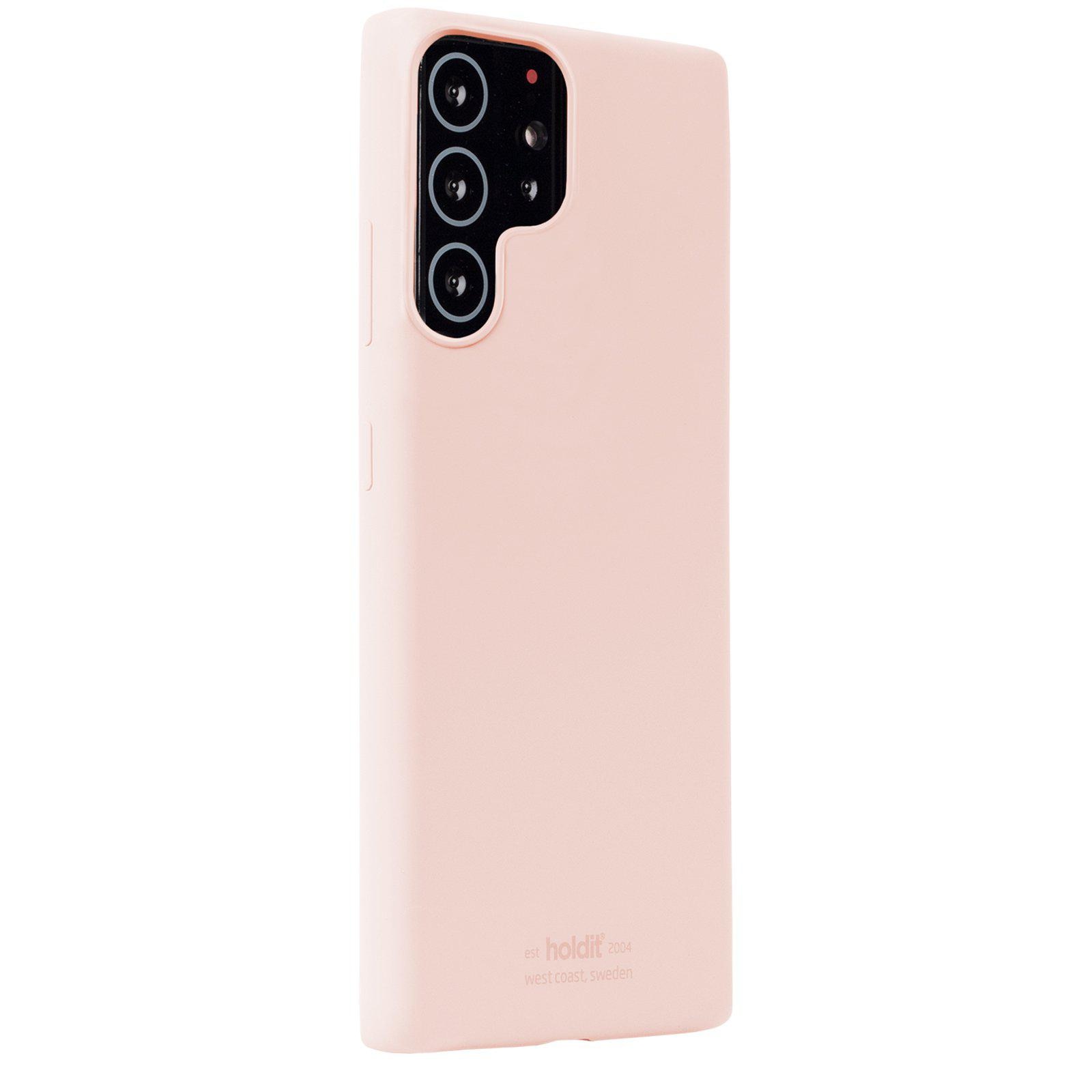 Siliconen hoesje Samsung Galaxy S22 Ultra Blush Pink