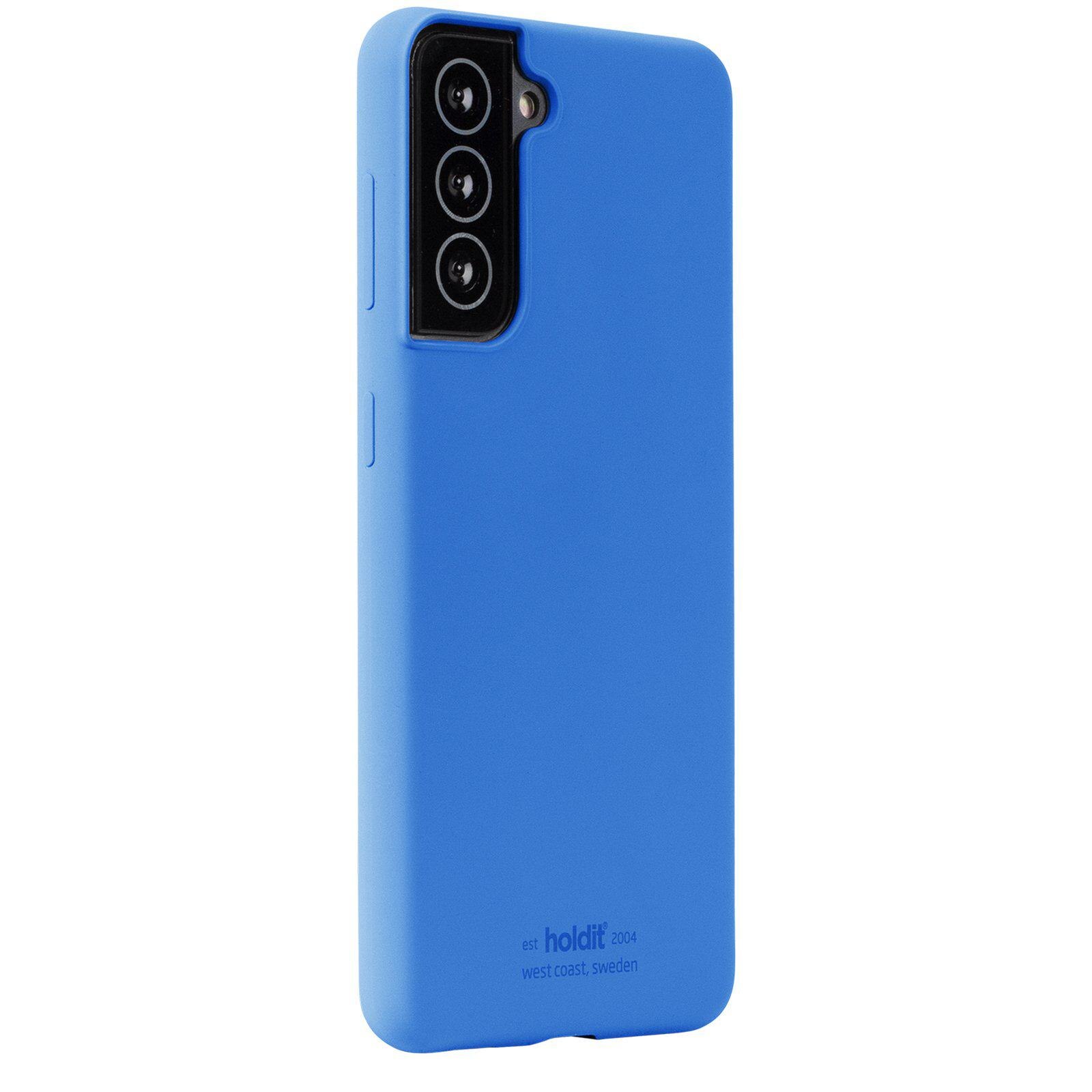 Siliconen hoesje Samsung Galaxy S22 Blauw