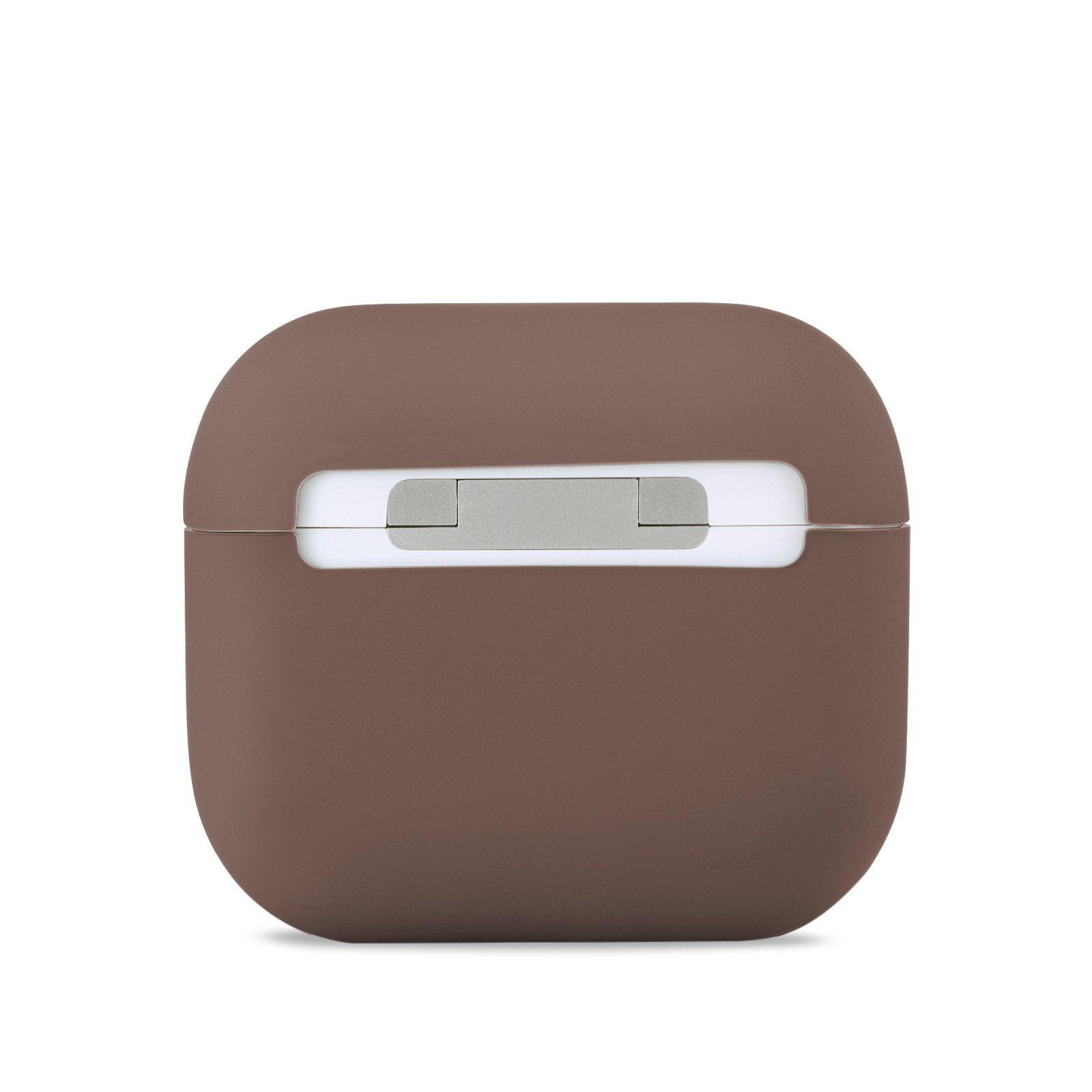 Siliconen hoesje AirPods 3 Dark Brown