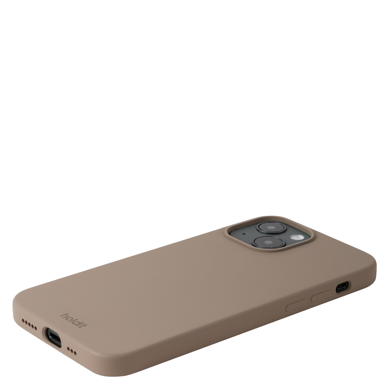 Siliconen hoesje iPhone 14 Mocha Brown