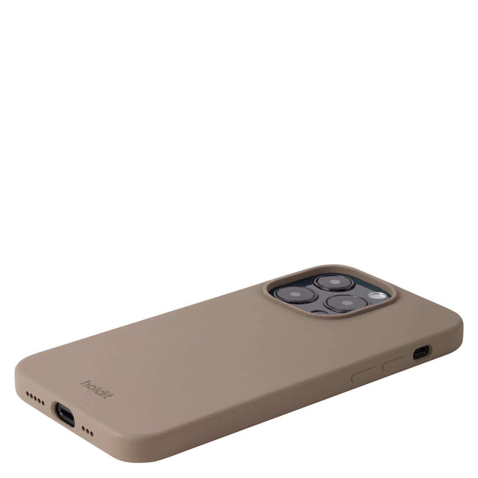 Siliconen hoesje iPhone 14 Pro Mocha Brown