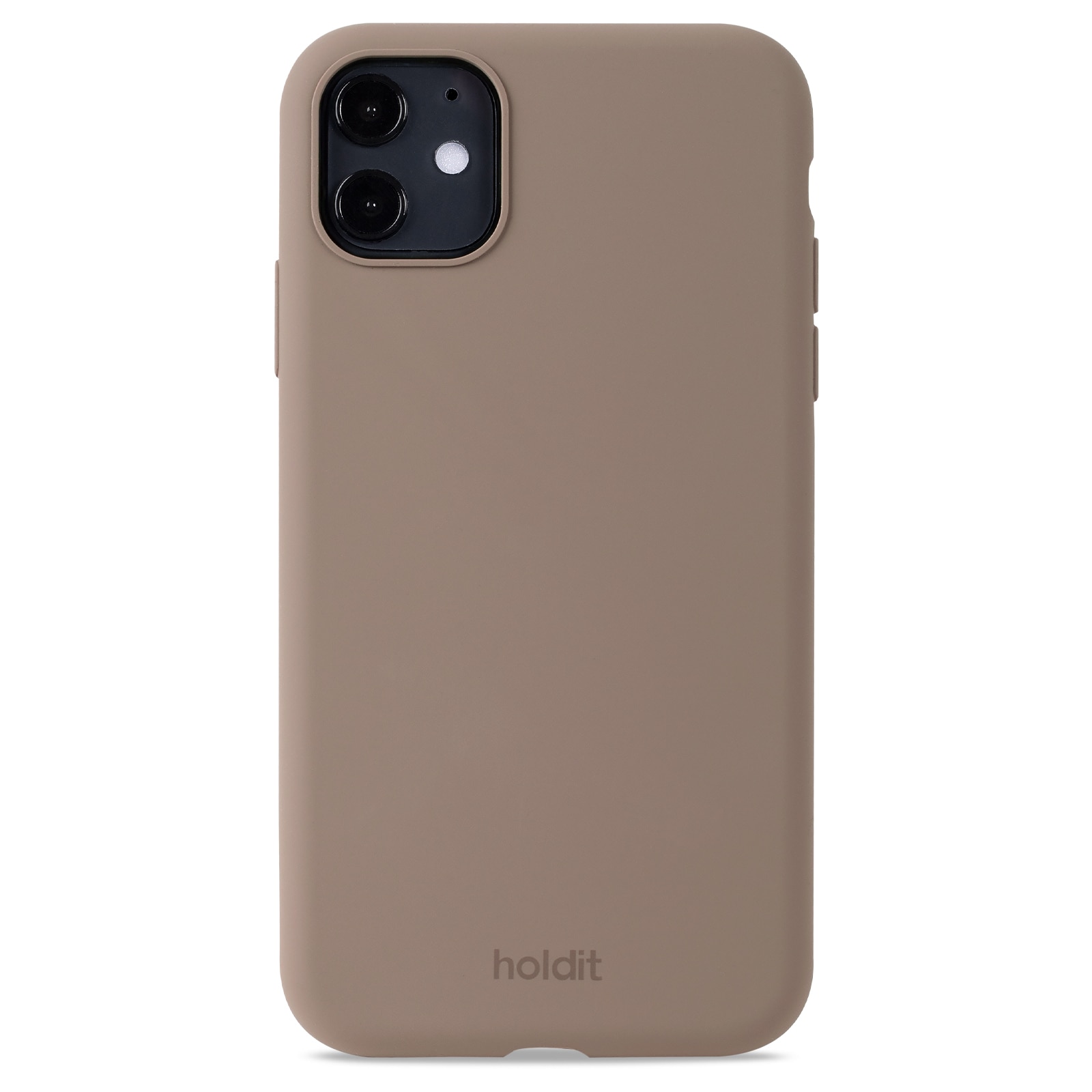 Siliconen hoesje iPhone XR Mocha Brown