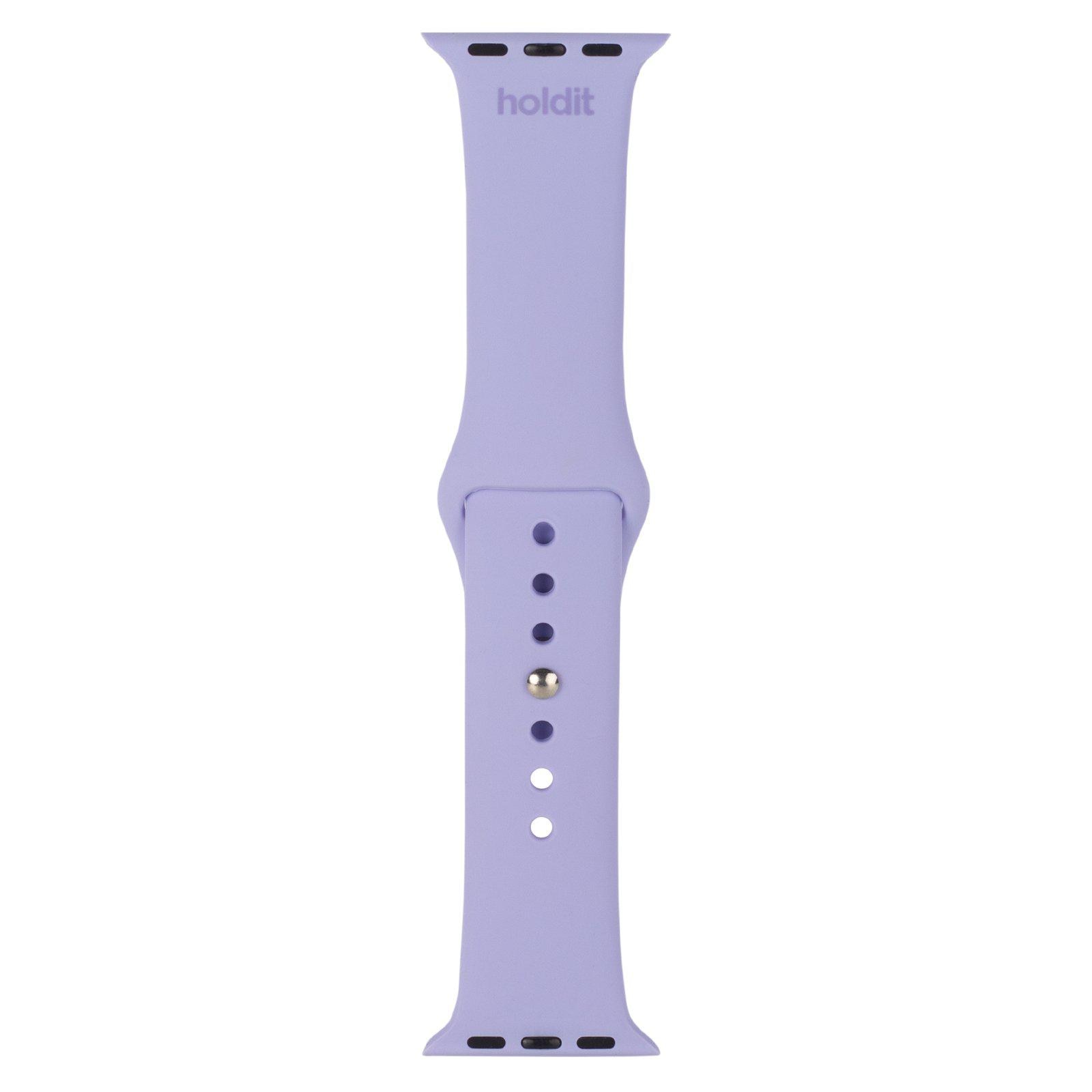 Apple Watch 41mm Series 7 Siliconen bandje Lavender