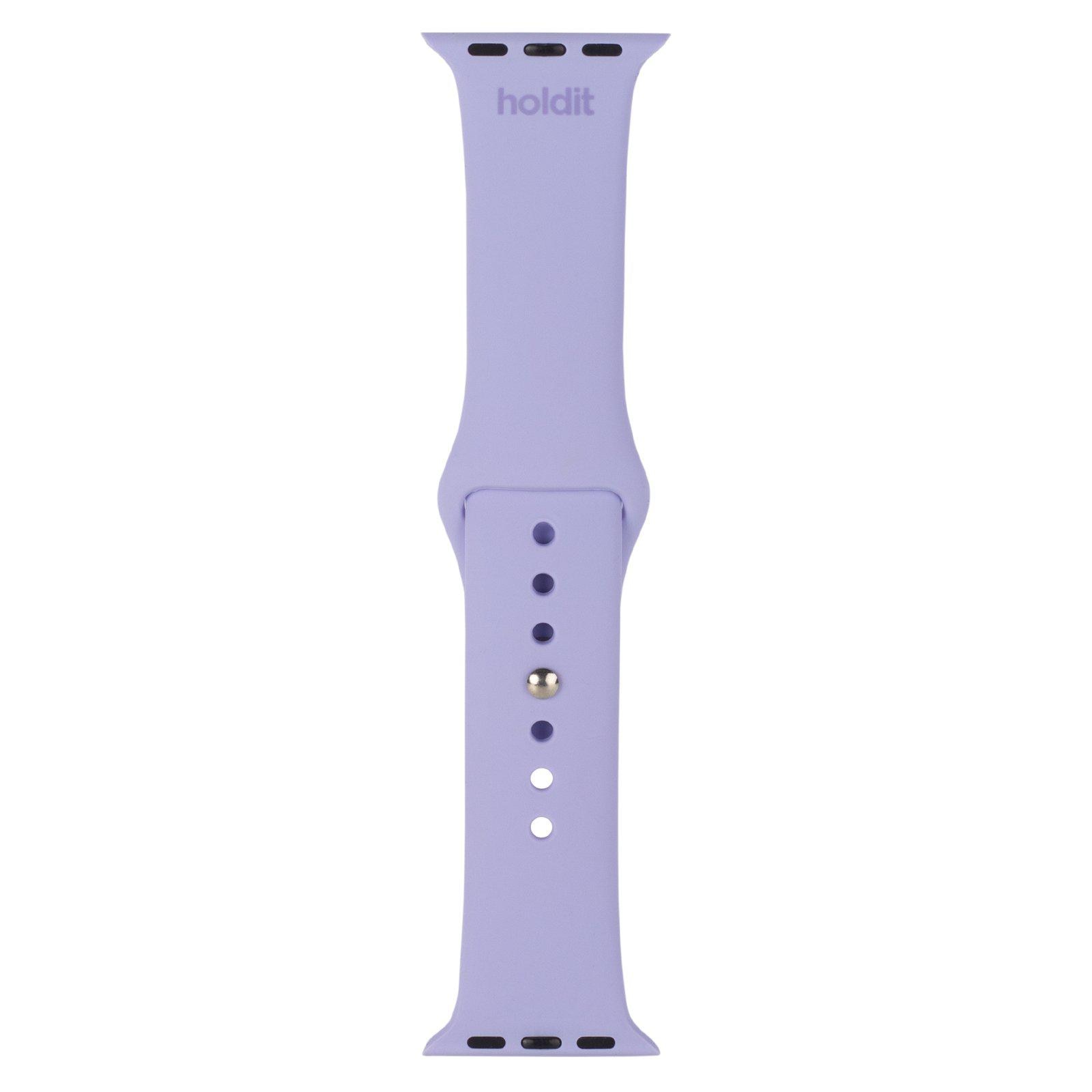 Apple Watch 41mm Series 9 Siliconen bandje Lavender