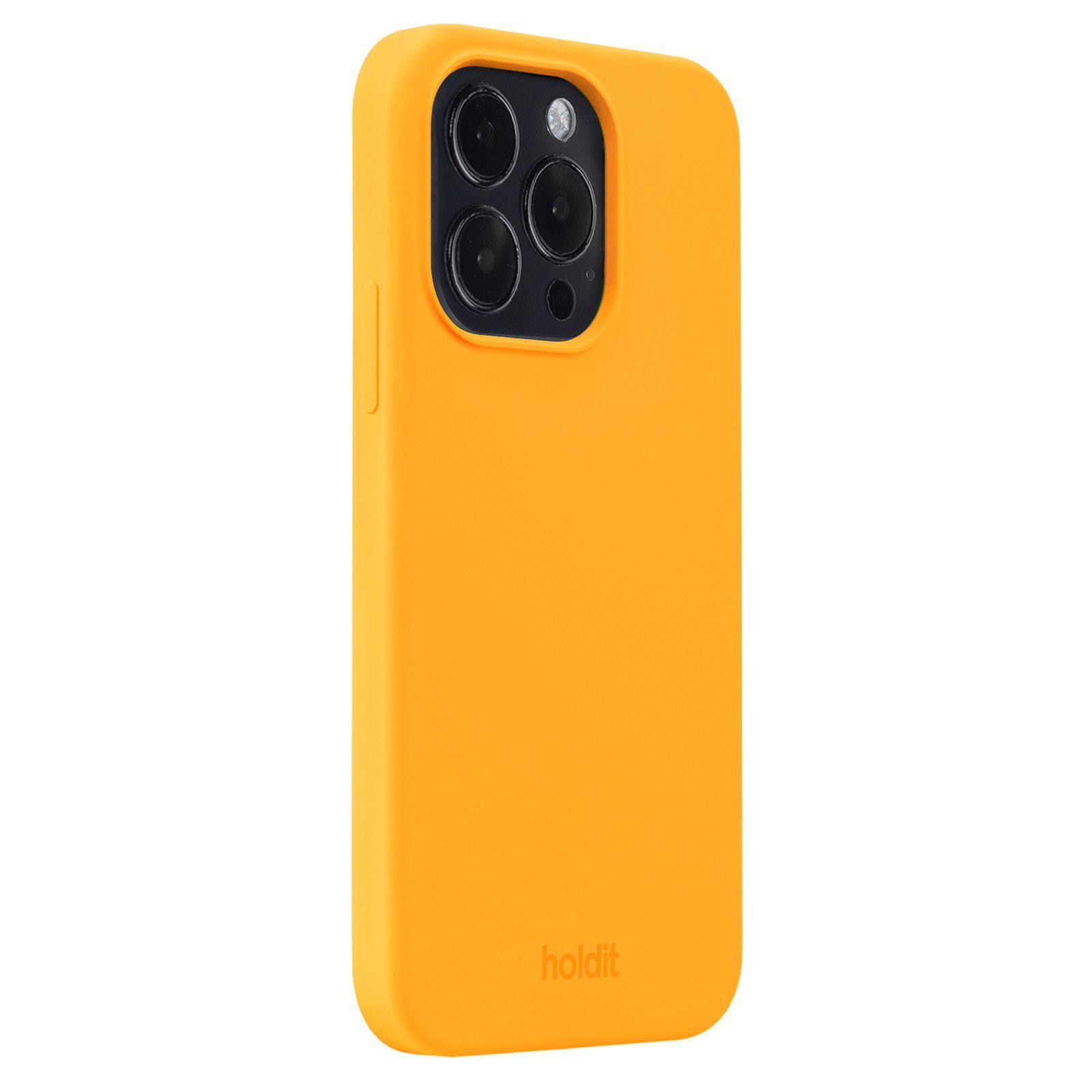Siliconen hoesje iPhone 14 Pro Orange Juice