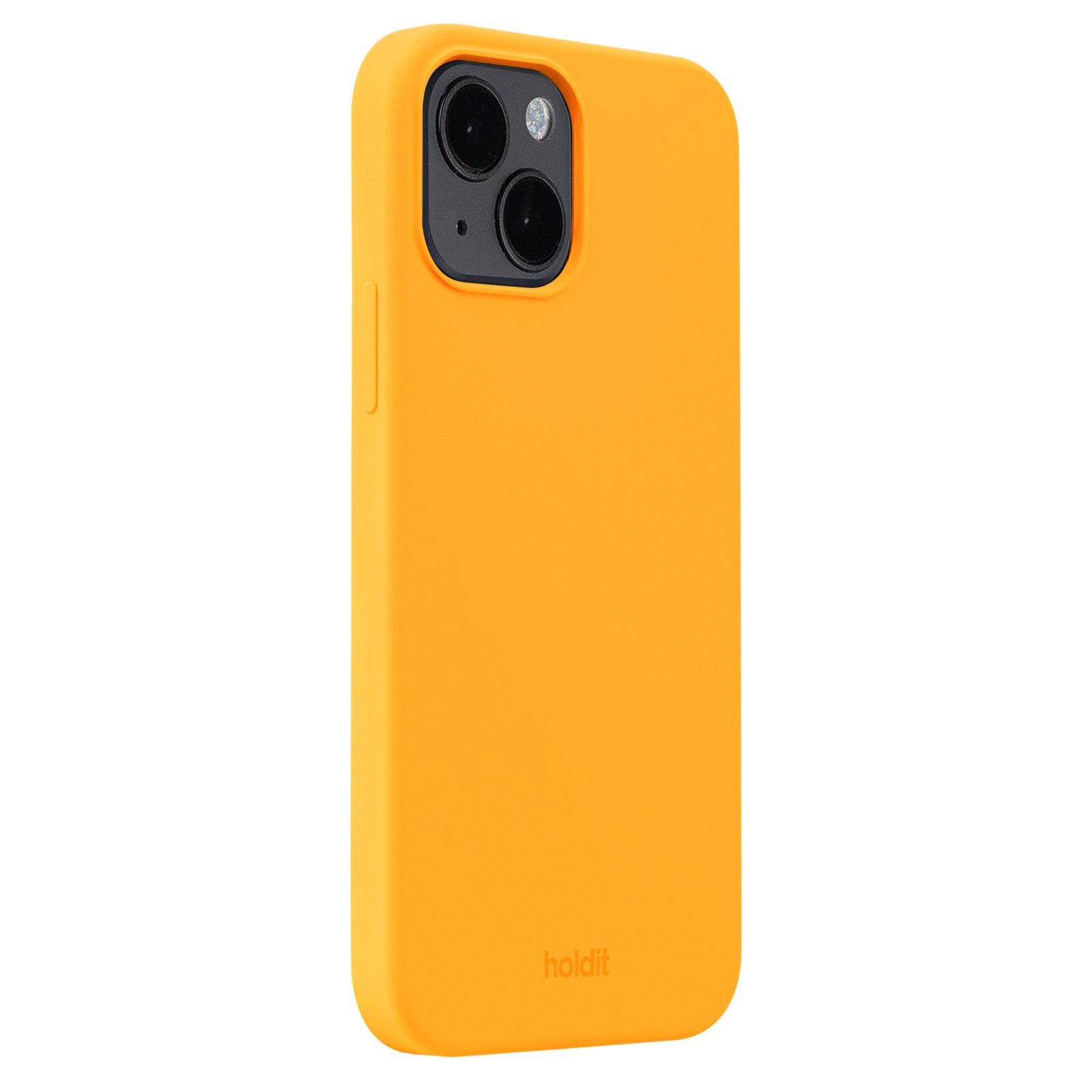 Siliconen hoesje Apple iPhone 13 Oranje