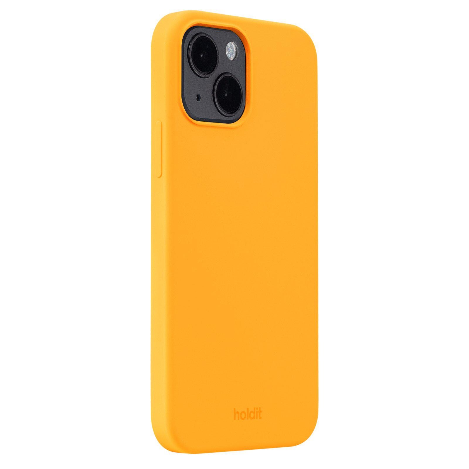 Siliconen hoesje iPhone 14 Orange Juice