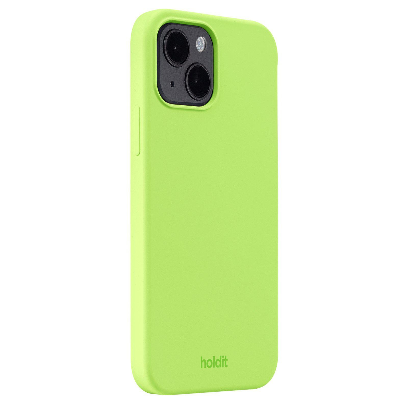 Siliconen hoesje iPhone 13 Groen