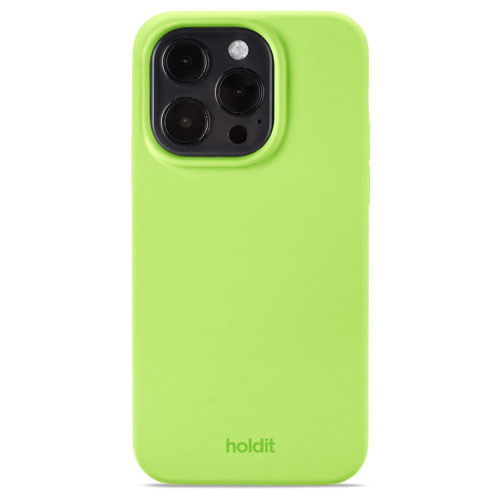 Siliconen hoesje iPhone 14 Pro Acid Green