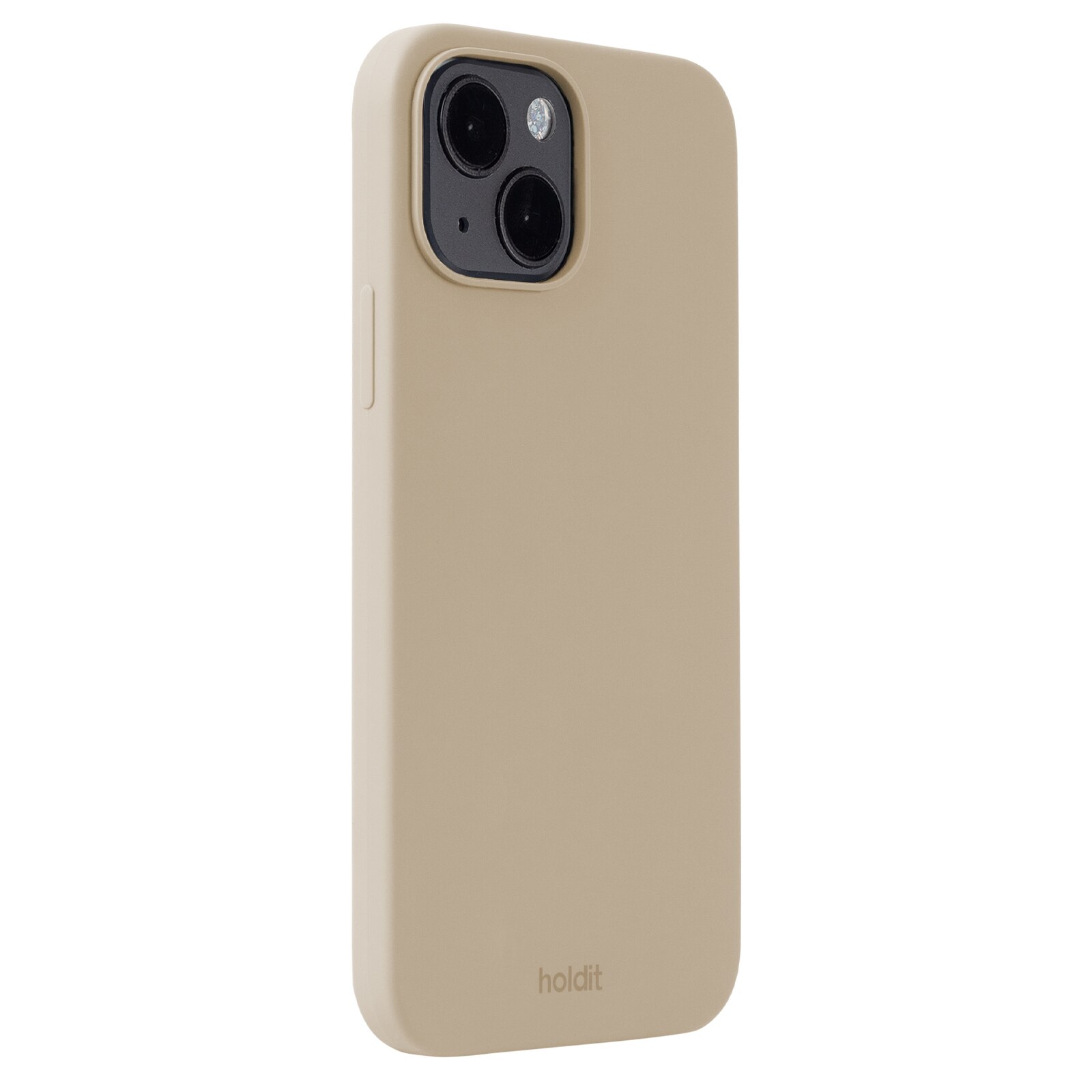 Siliconen hoesje iPhone 13 Latte Beige