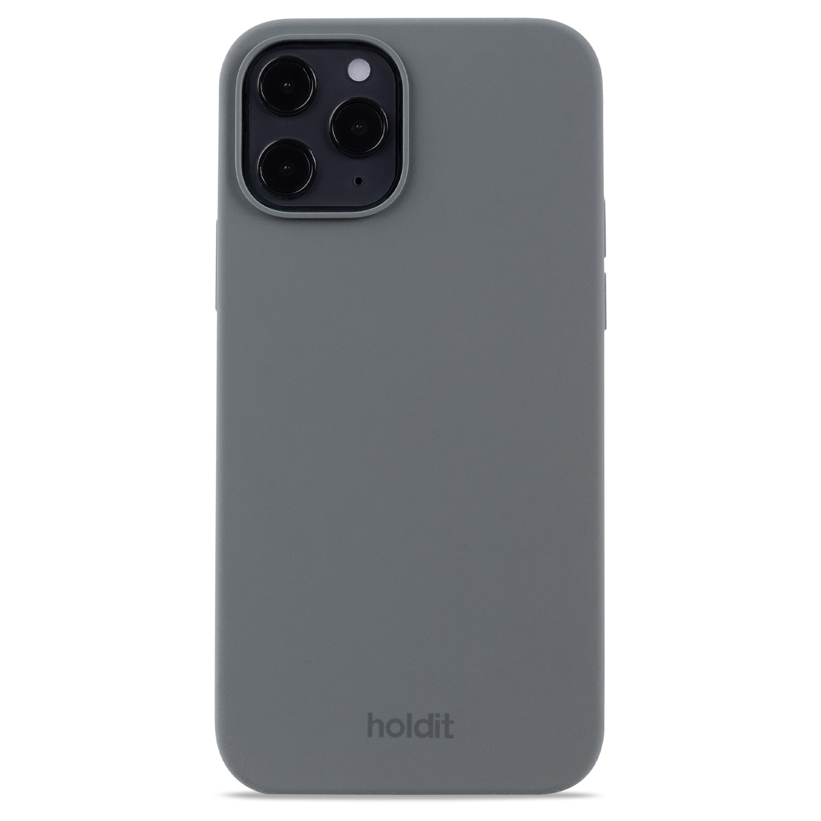 Siliconen hoesje iPhone 12/12 Pro Space Gray