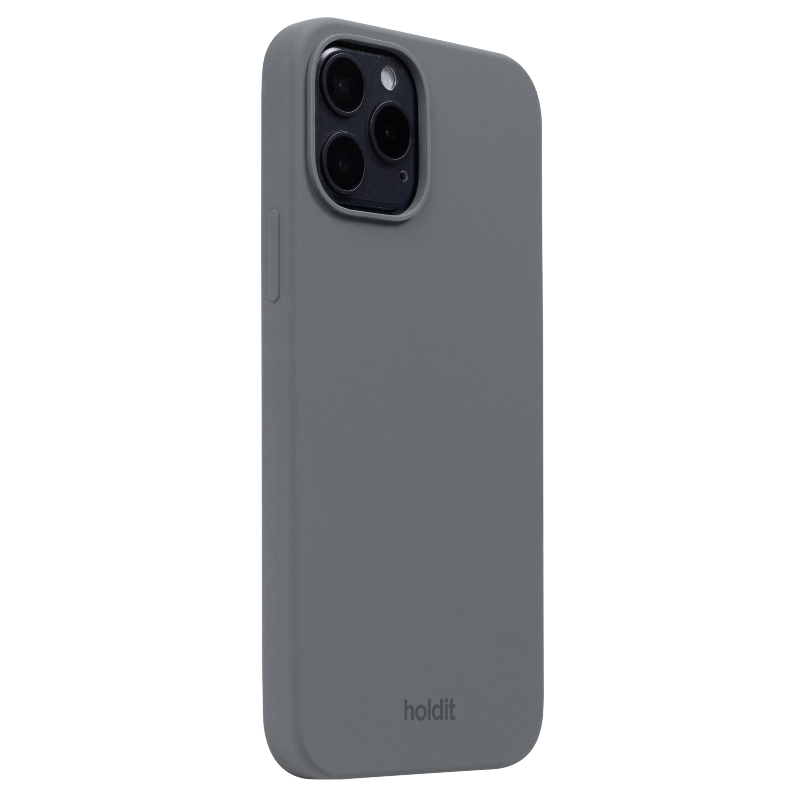 Siliconen hoesje iPhone 12/iPhone 12 Pro Grijs