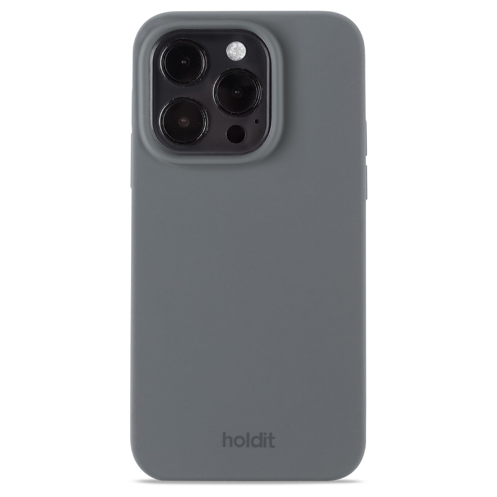 Siliconen hoesje iPhone 14 Pro Grijs