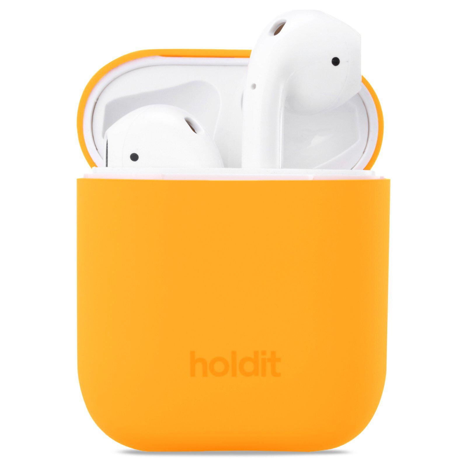 Siliconen hoesje AirPods Orange Juice