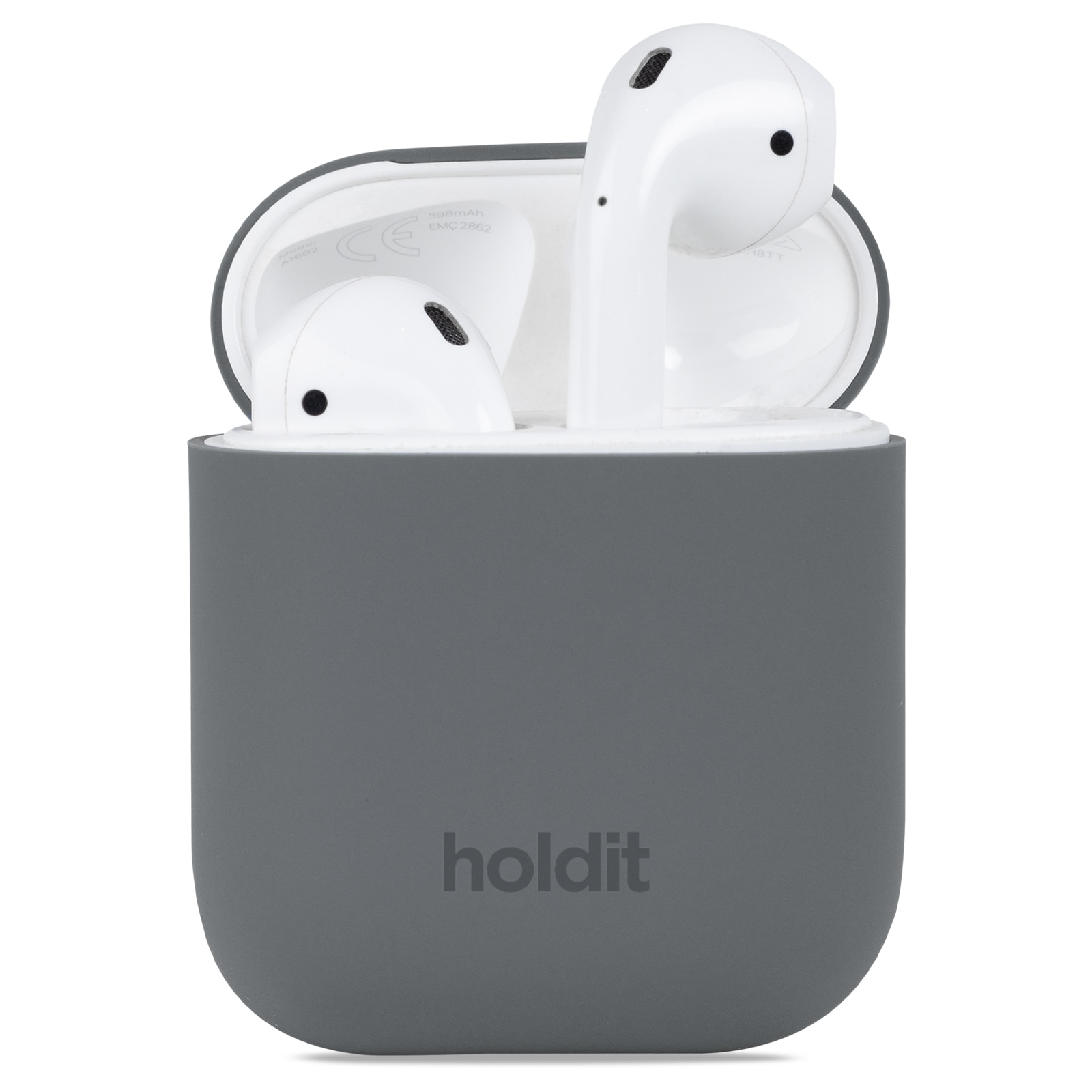 Siliconen hoesje AirPods Space Gray