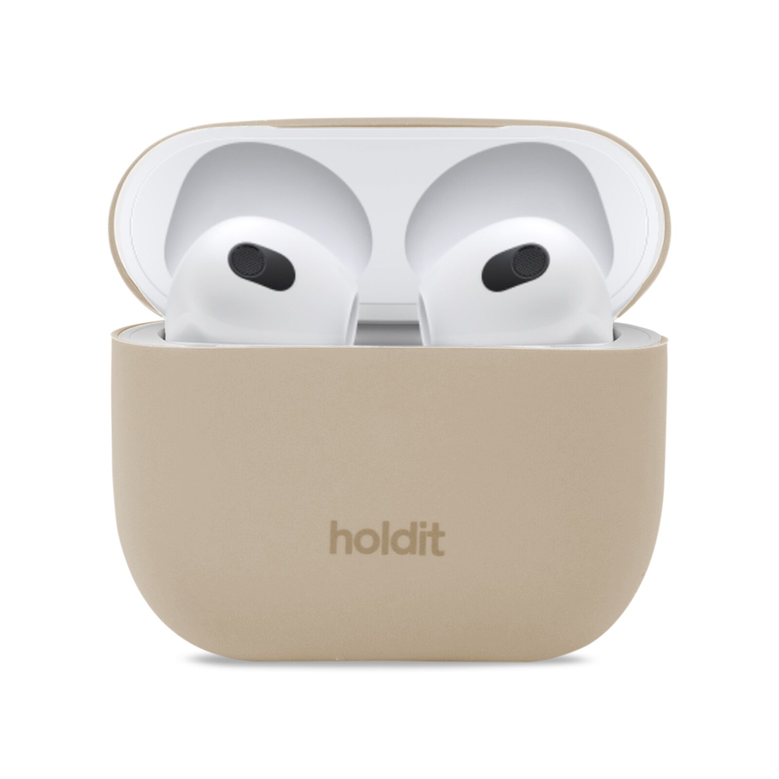 Siliconen hoesje AirPods 3 Latte Beige