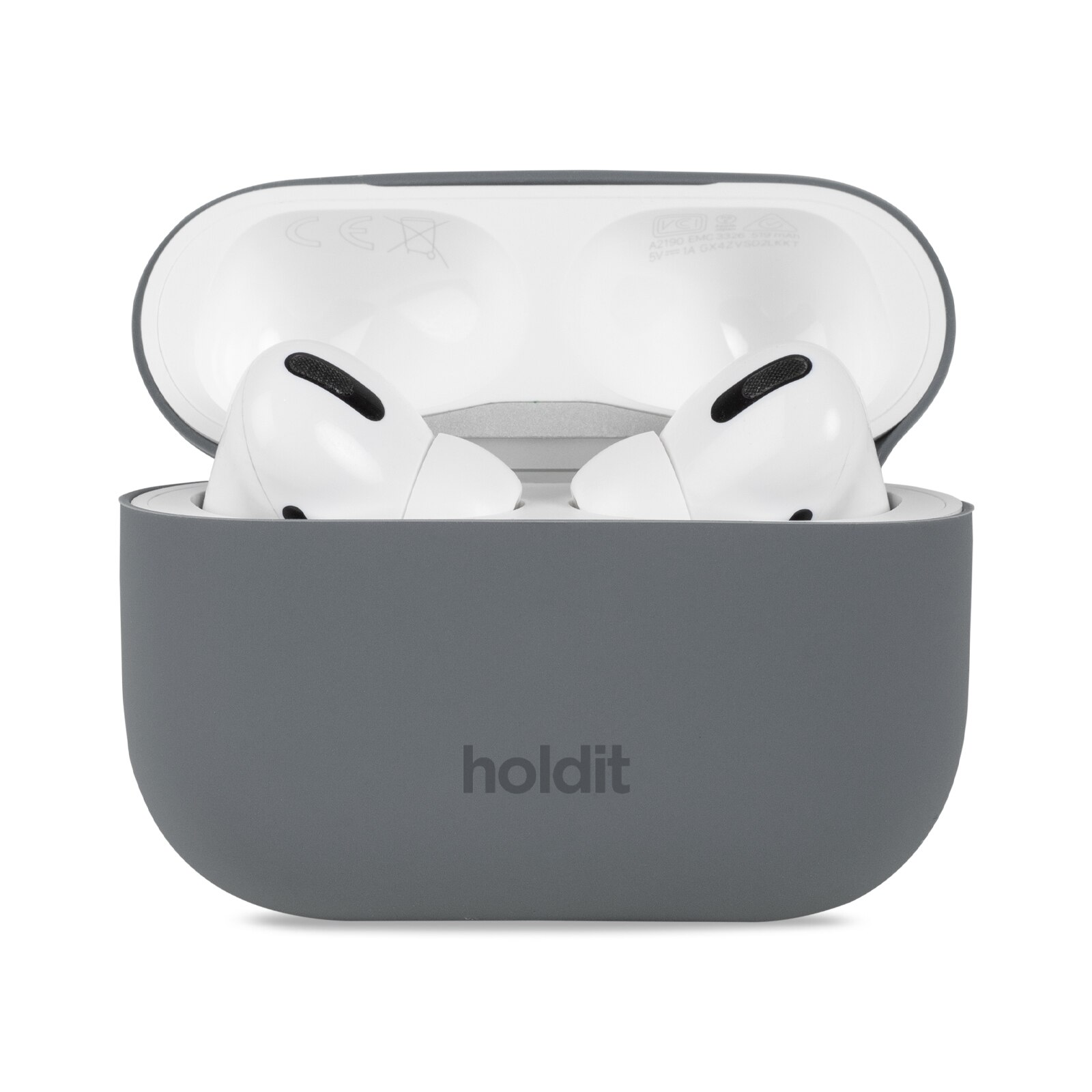 Siliconen hoesje AirPods Pro 2 Space Gray