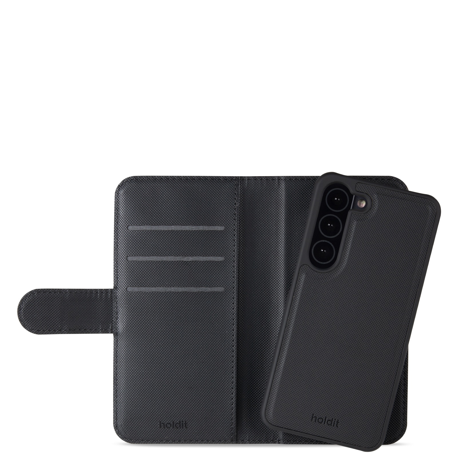 Bookcover hoesje Magneet Samsung Galaxy S23 zwart