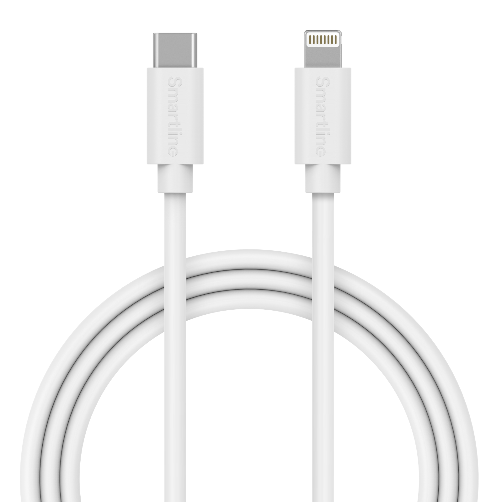 USB-kabel USB-C -> Lightning 3m Lightning wit