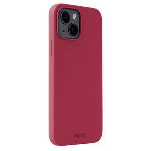 Siliconen hoesje iPhone 13 Red Velvet