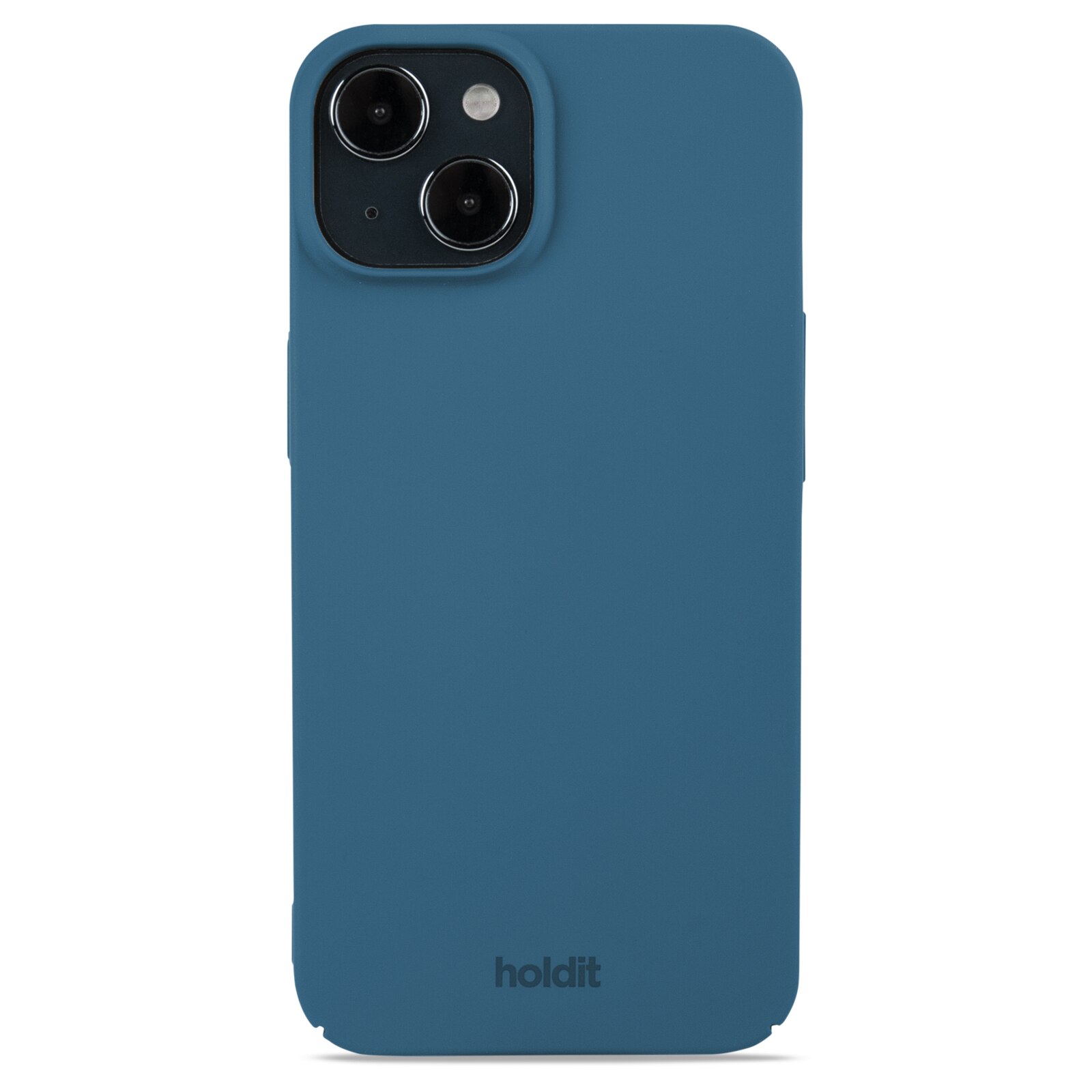 Slim Hoesje iPhone 15 Denim Blue