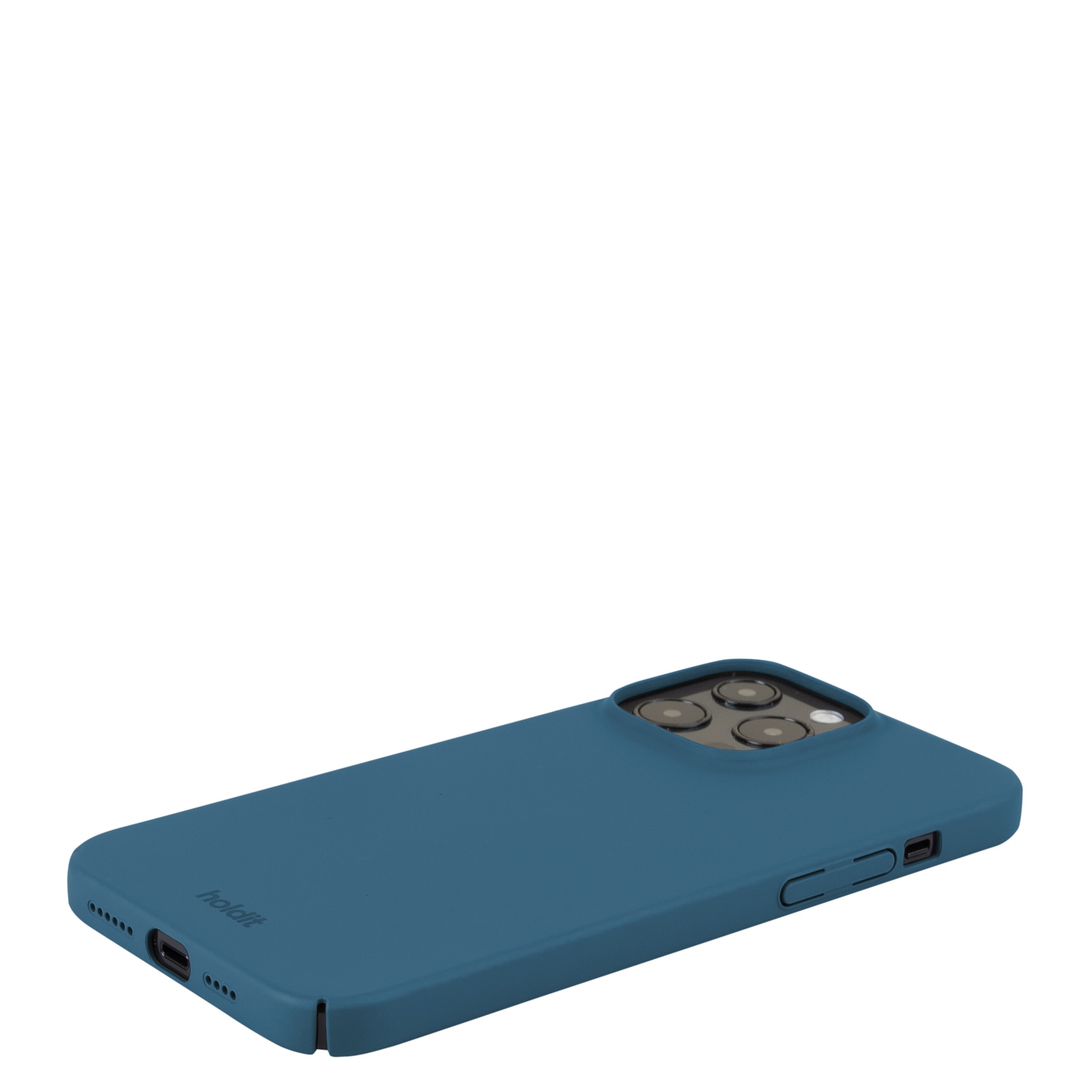 Slim Hoesje iPhone 15 Pro Max Denim Blue