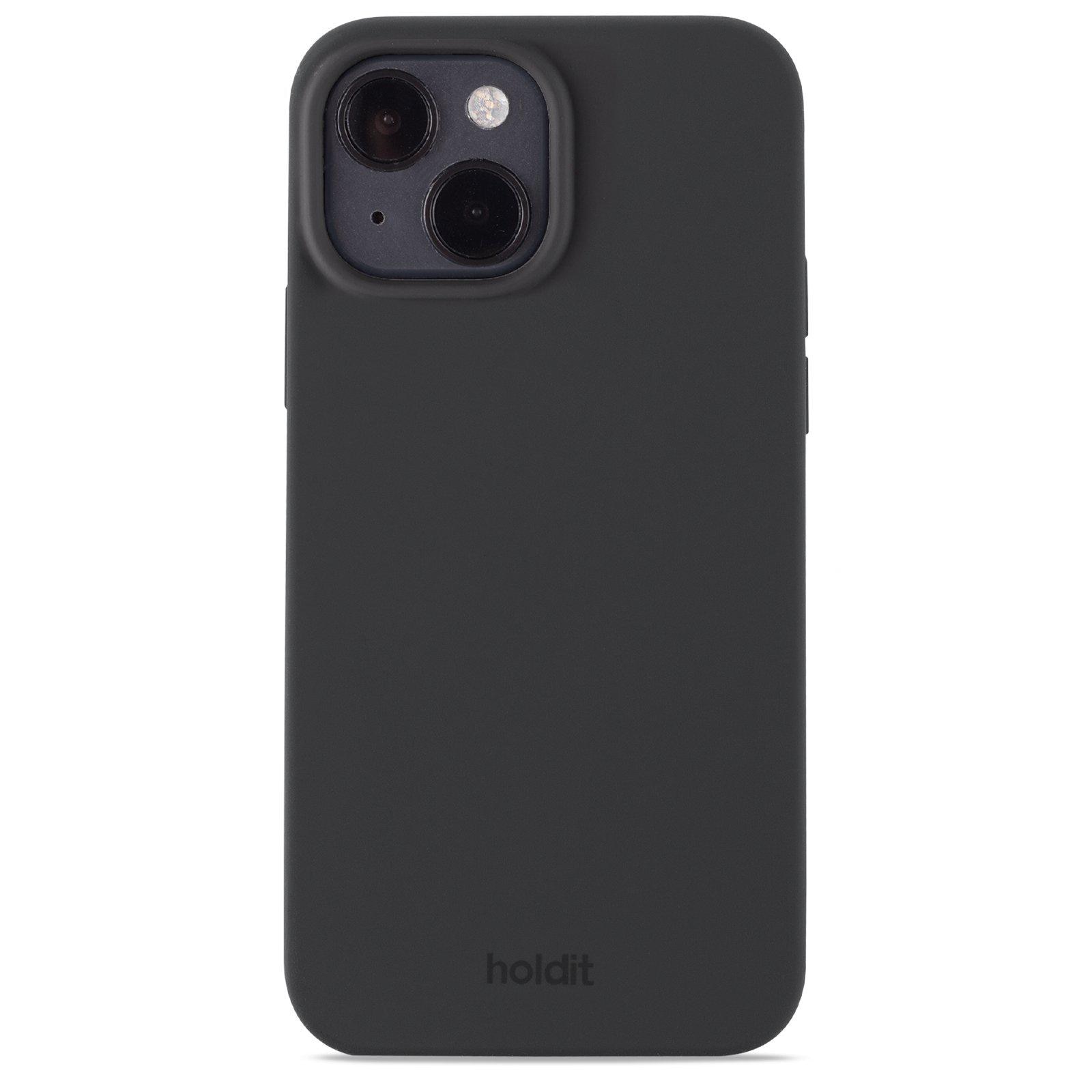 Siliconen hoesje iPhone 15 Black