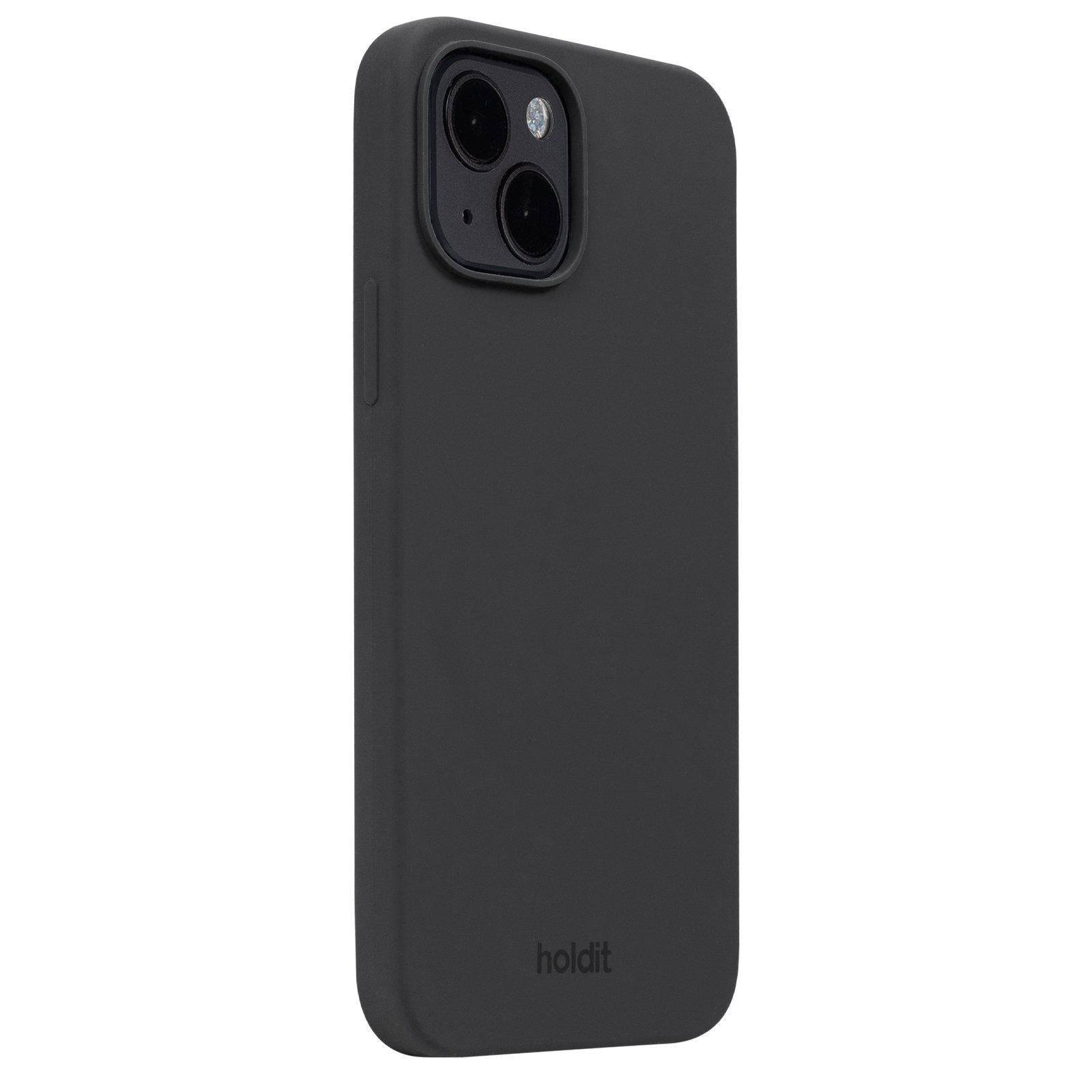 Siliconen hoesje iPhone 15 Black