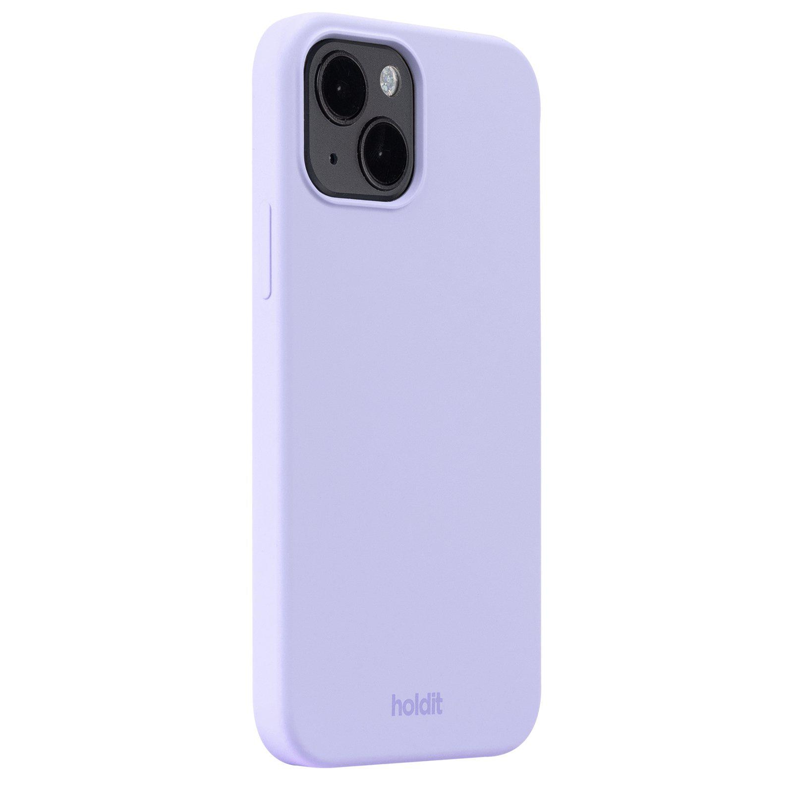 Siliconen hoesje iPhone 15 Lavender