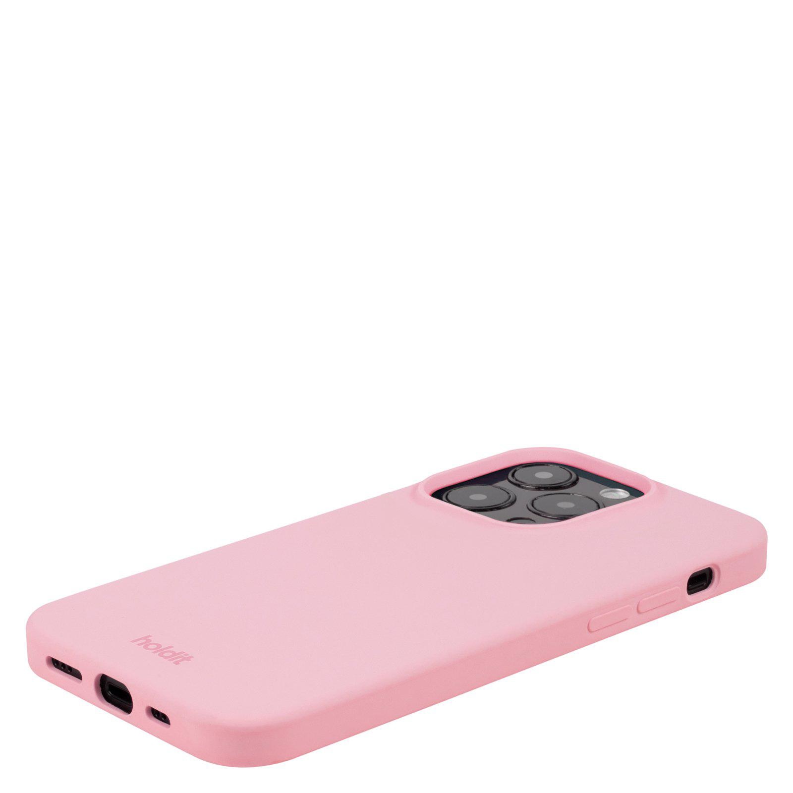 Siliconen hoesje iPhone 15 Pro Pink