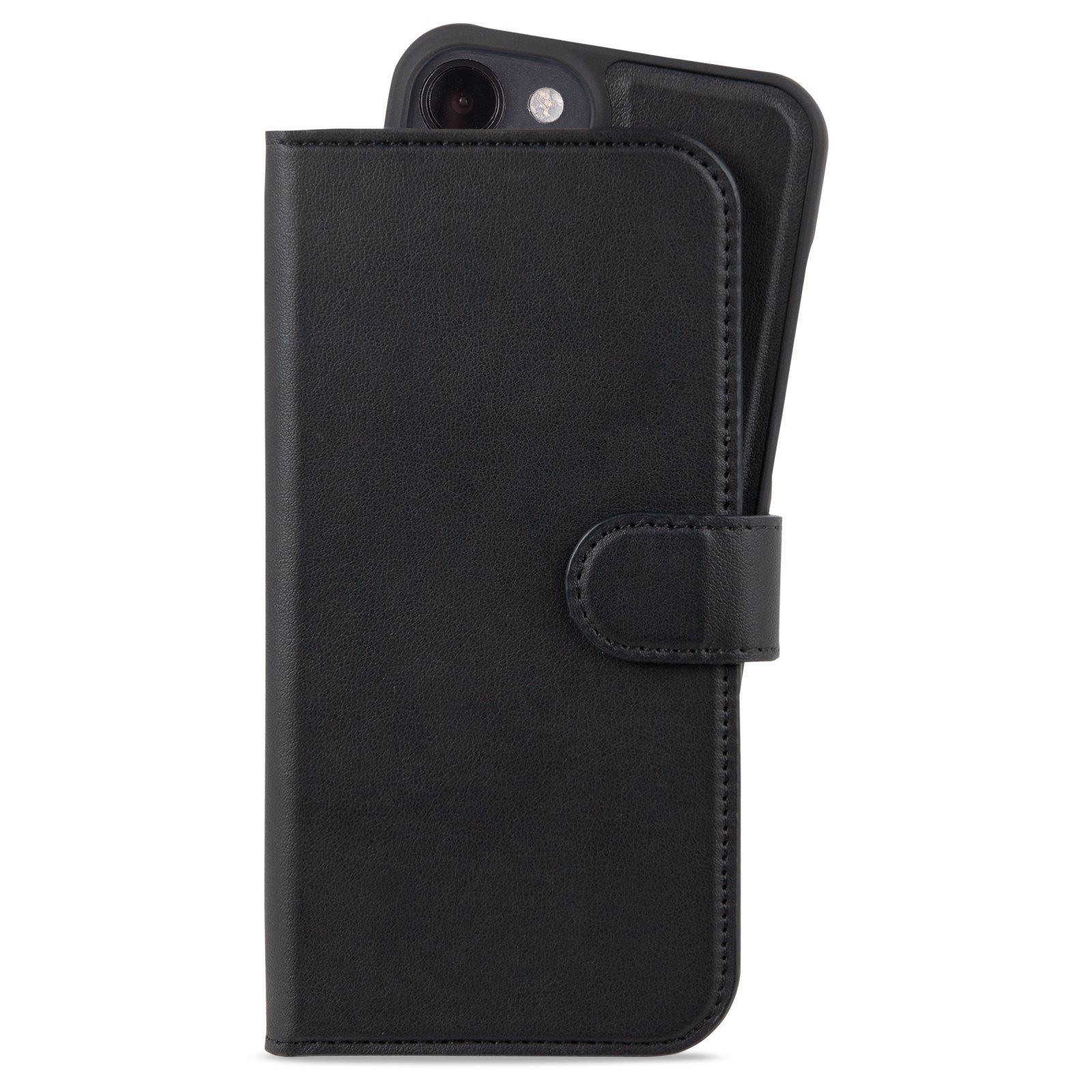 Bookcover hoesje Magneet Plus iPhone 15 zwart