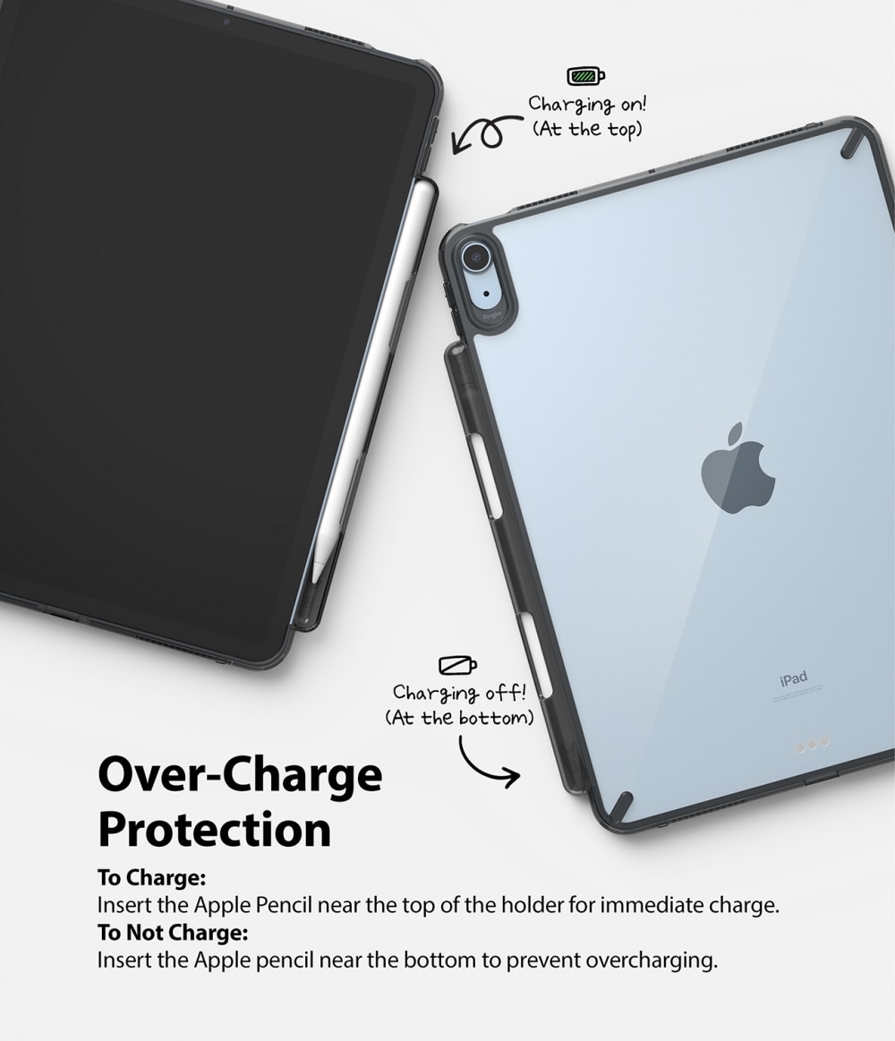 Fusion Case iPad Air 10.9 5th Gen (2022) zwart