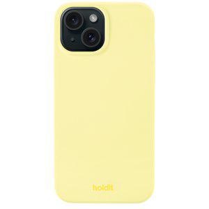 Siliconen hoesje iPhone 14 Lemonade