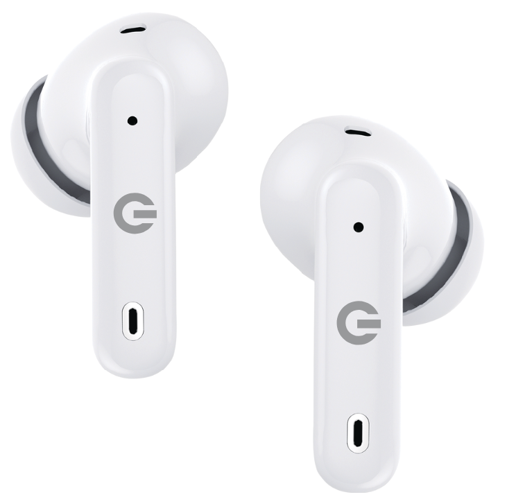 Wireless Draadloze oordopjes wit