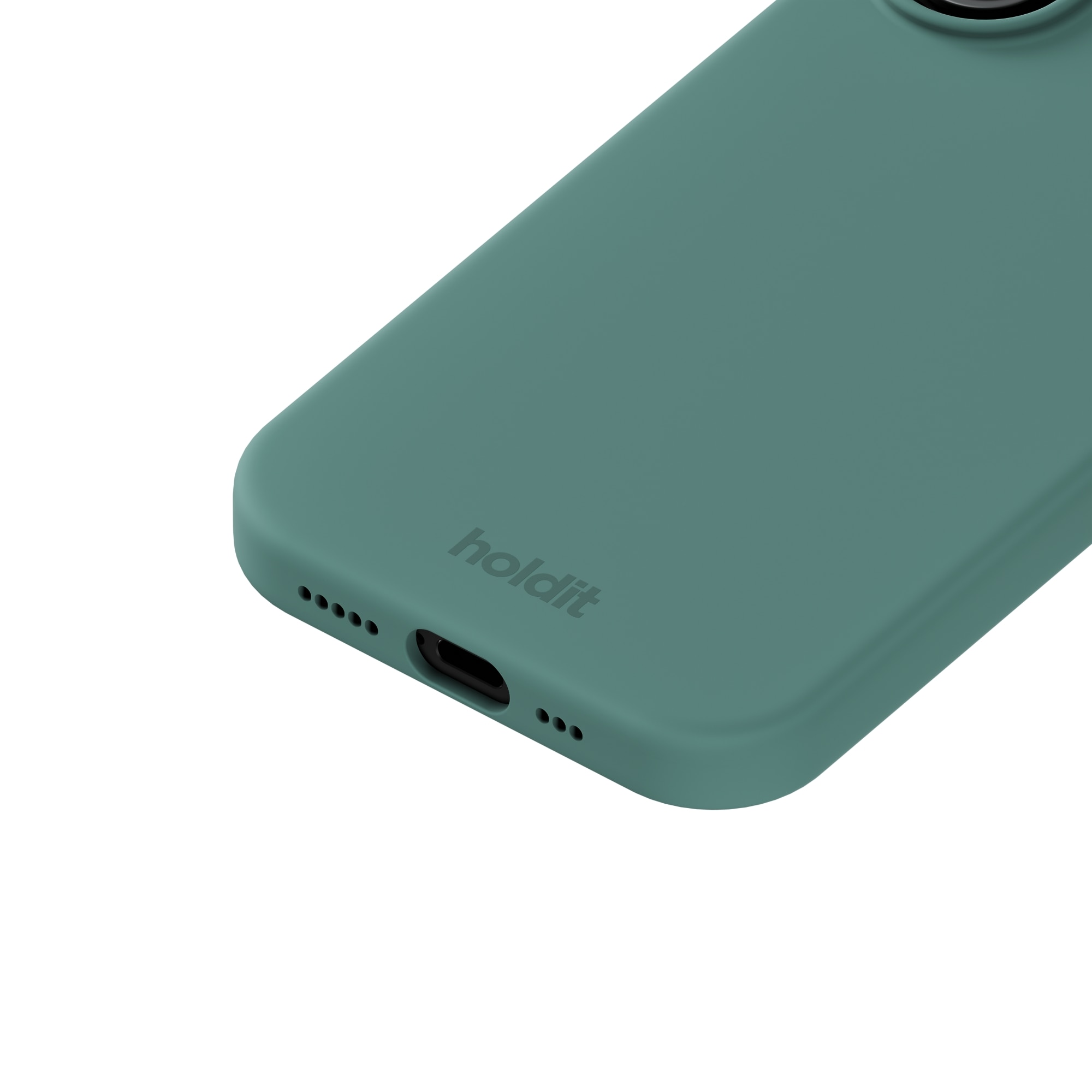 Siliconen hoesje iPhone 17 Moss Green
