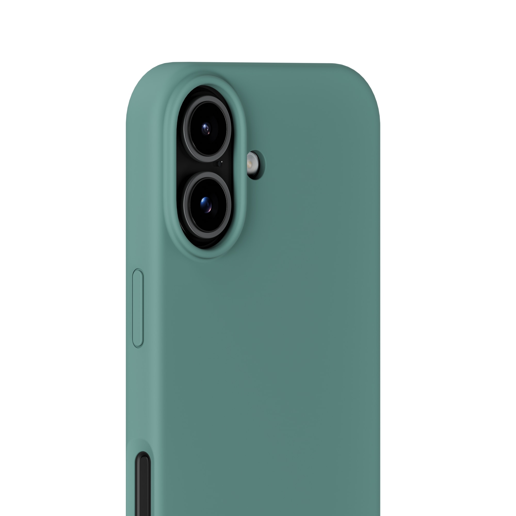 Siliconen hoesje iPhone 17 Moss Green
