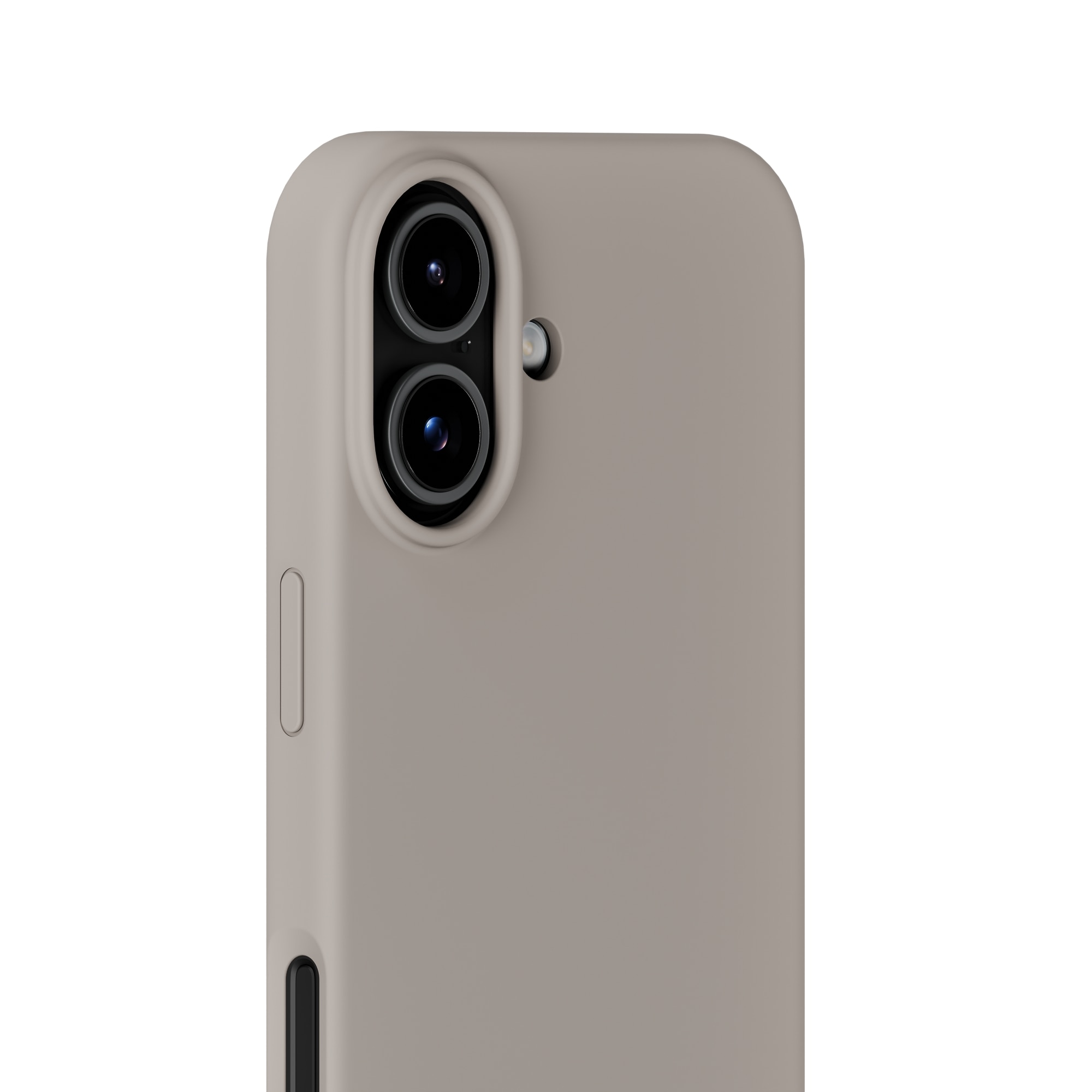 Siliconen hoesje iPhone 17 Taupe