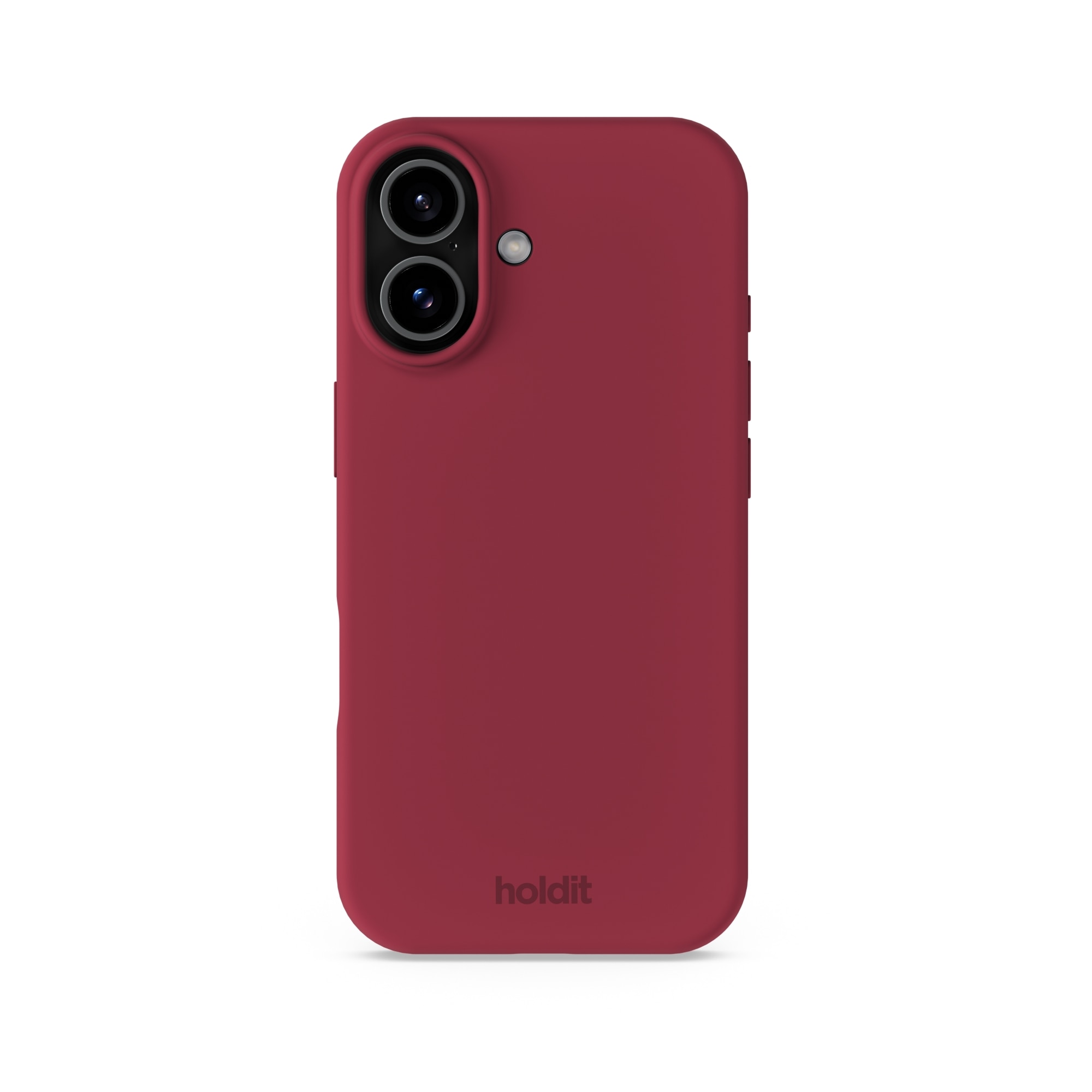 Siliconen hoesje iPhone 17 Red Velvet