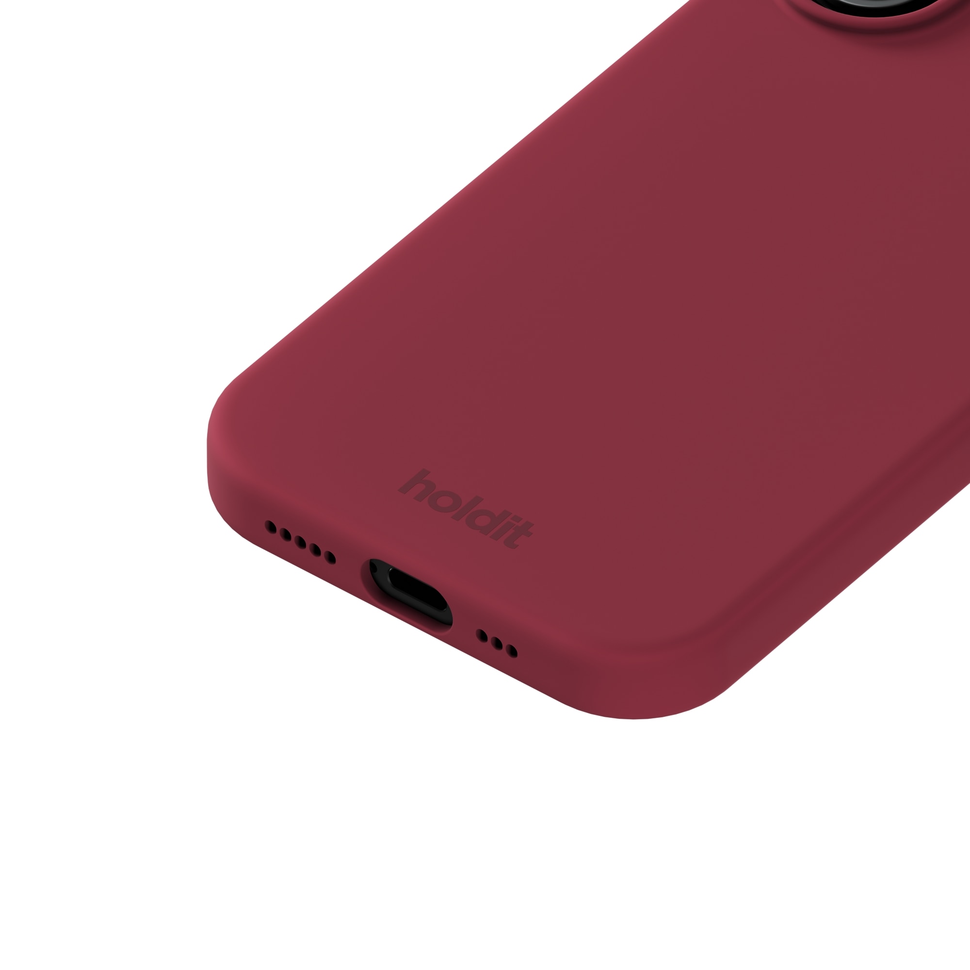Siliconen hoesje iPhone 17 Red Velvet