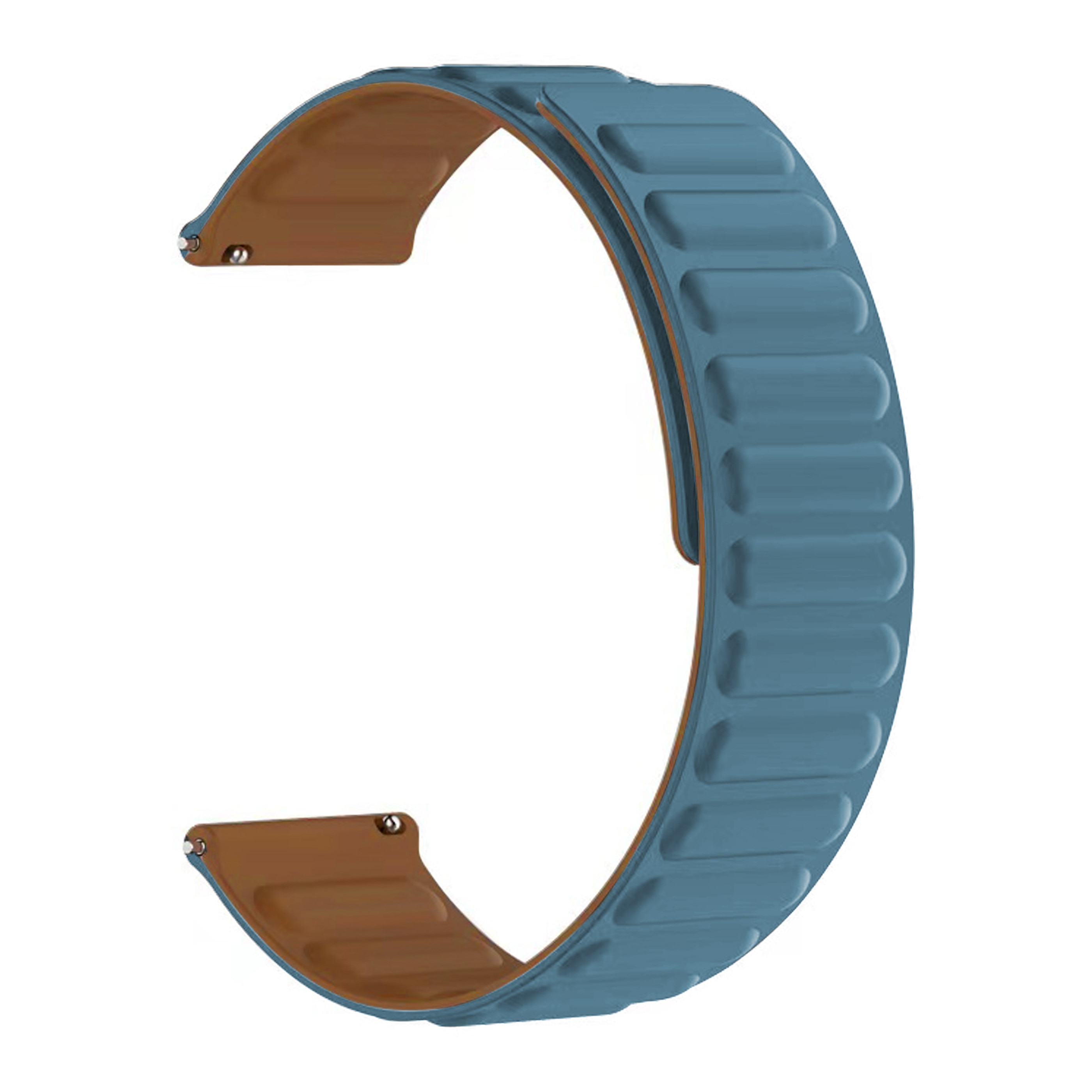 OnePlus Watch 2 Magnetisch siliconen bandje blauw