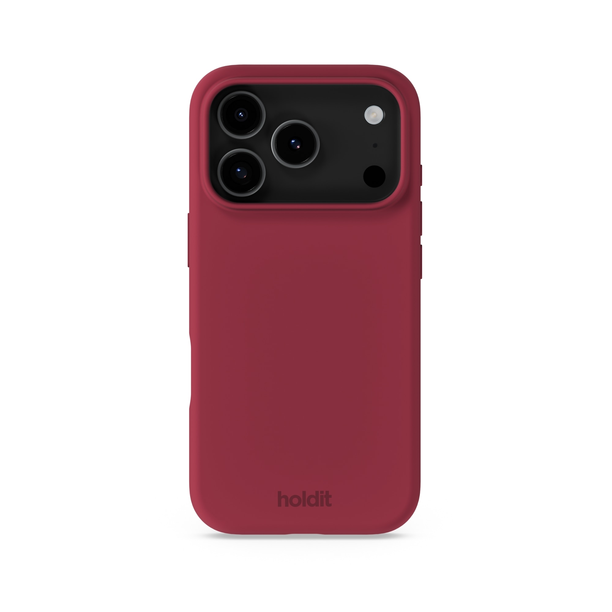 Siliconen hoesje iPhone 17 Pro Max Red Velvet