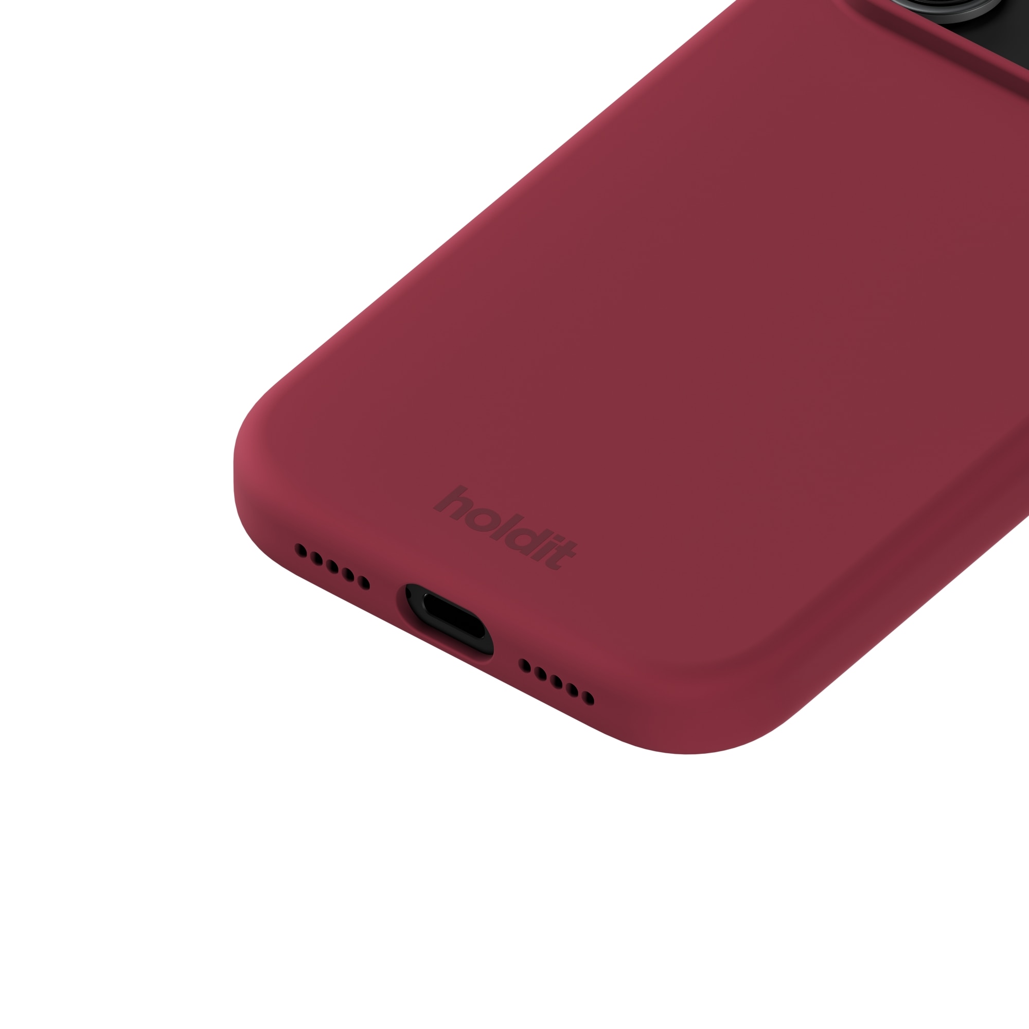 Siliconen hoesje iPhone 17 Pro Max Red Velvet