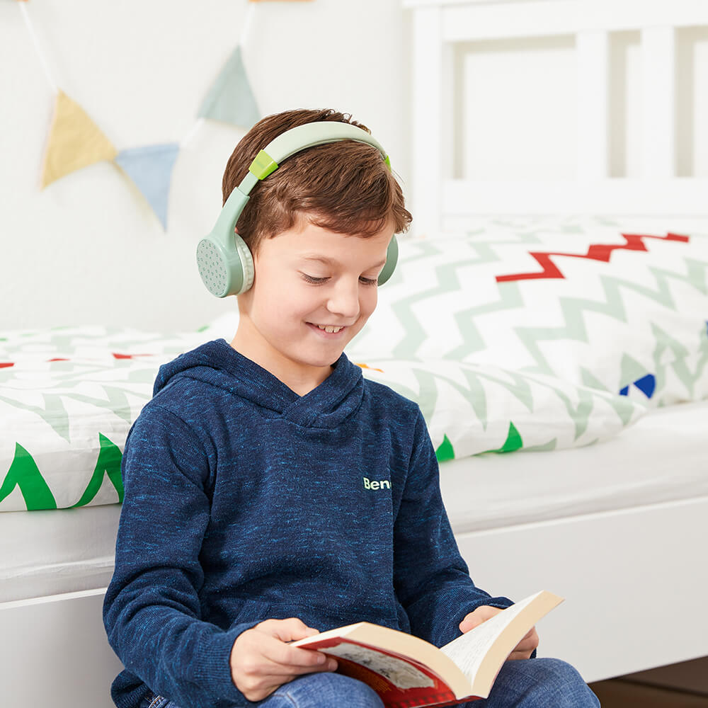 Teens Guard On-Ear Wireless Kinderhoofdtelefoon groen