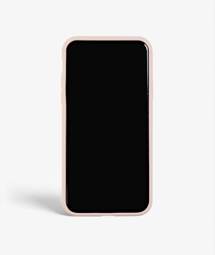 S.C iPhone X/XS Silicone Dusty Pink