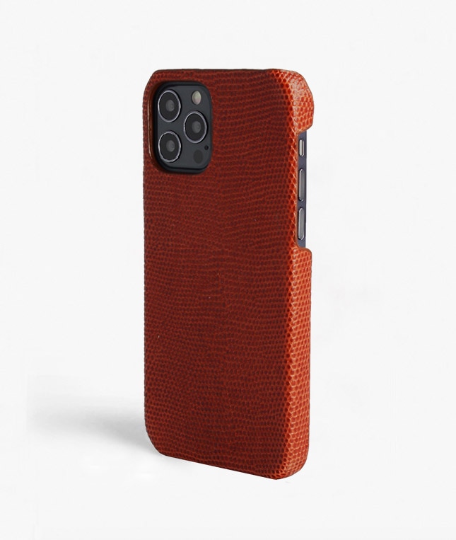 Hoesje iPhone 12/iPhone 12 Pro Lizard Granata