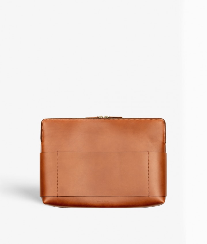 Laptoptas 15" Snake Vegetable Tanned Bruin