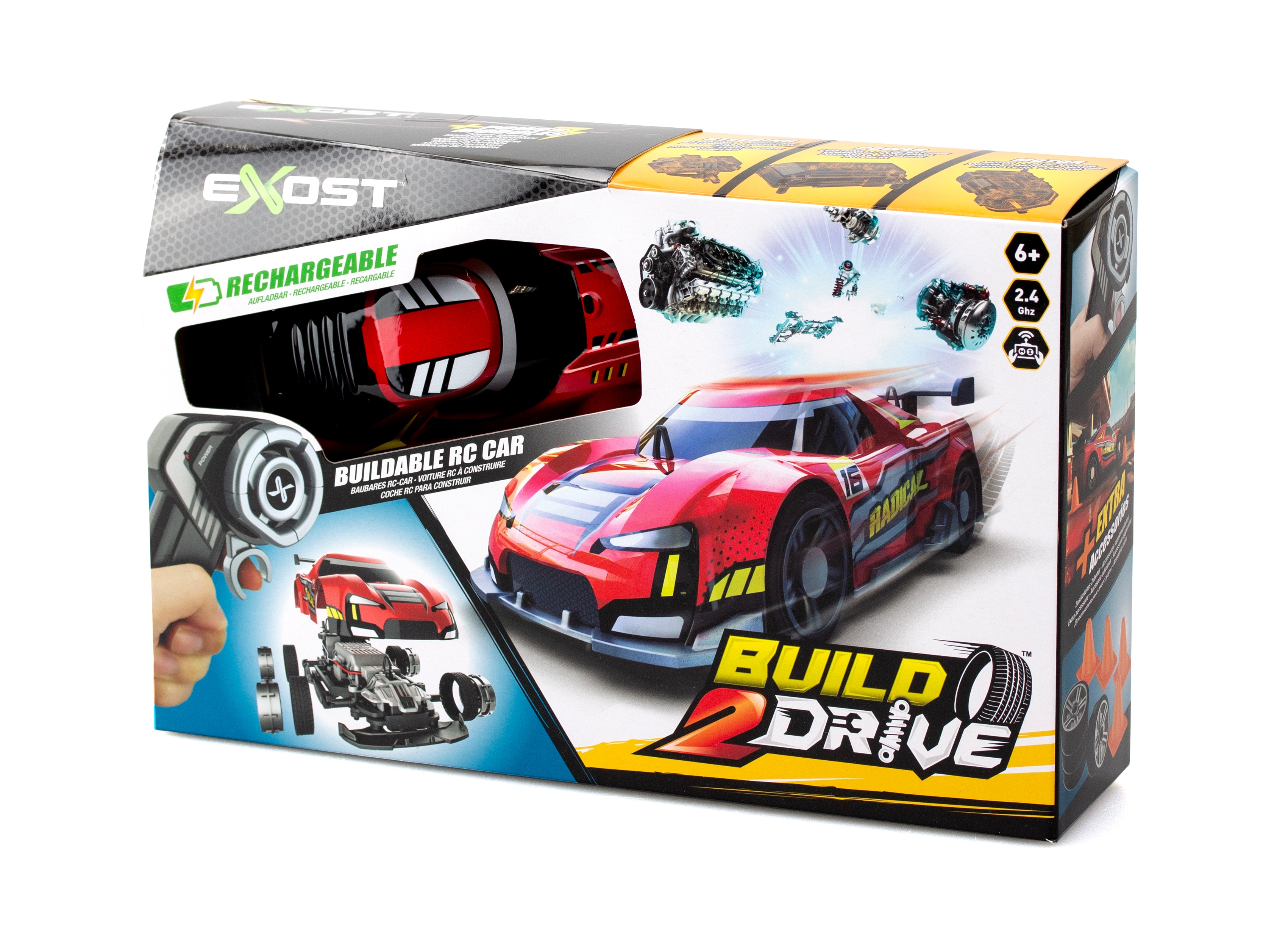 Build 2 Drive - Radical Racer rood