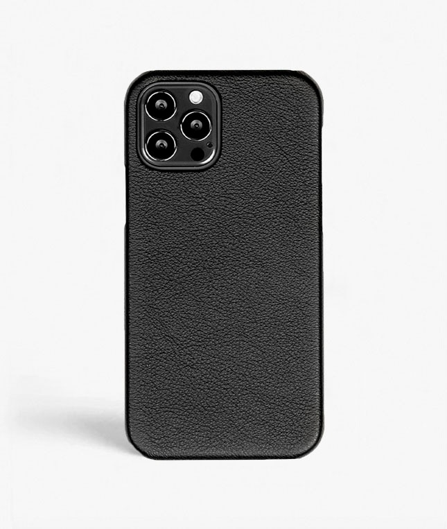 Hoesje iPhone 12/iPhone 12 Pro Plain Black
