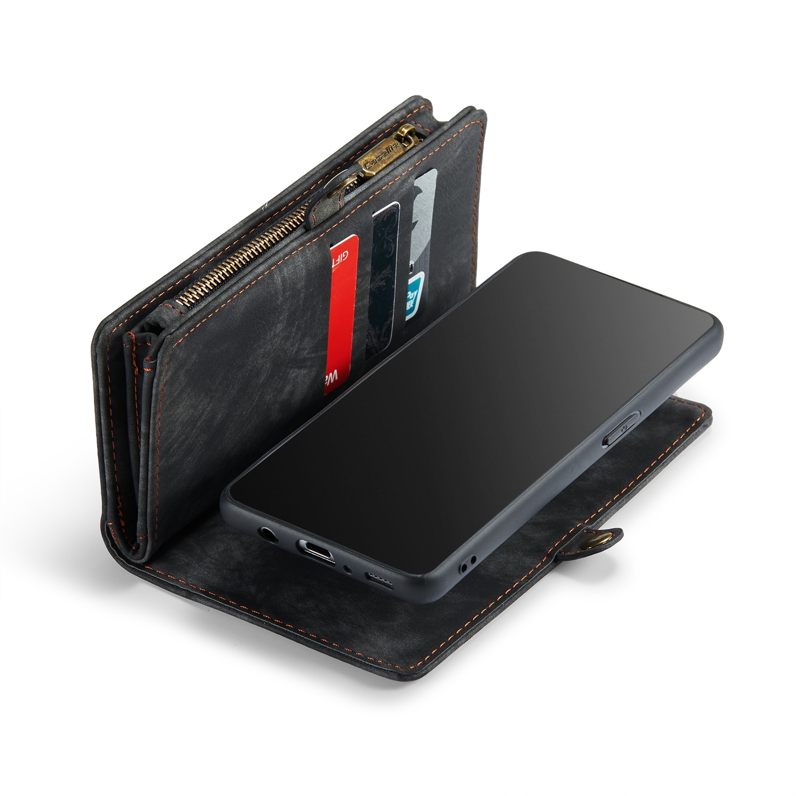 Multi-slot Hoesje Samsung Galaxy S9 Grijs